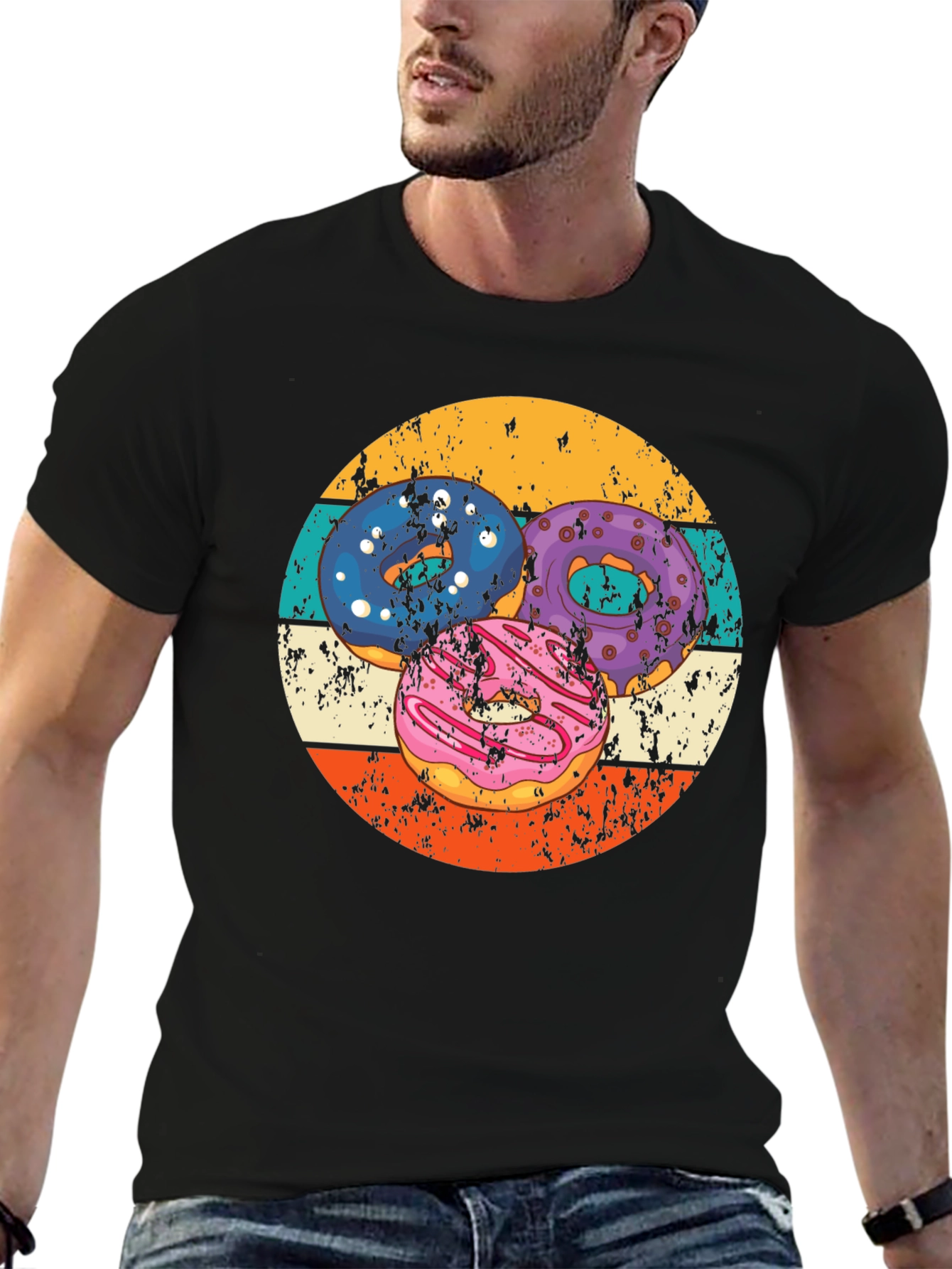 Retro Donut T-Shirt