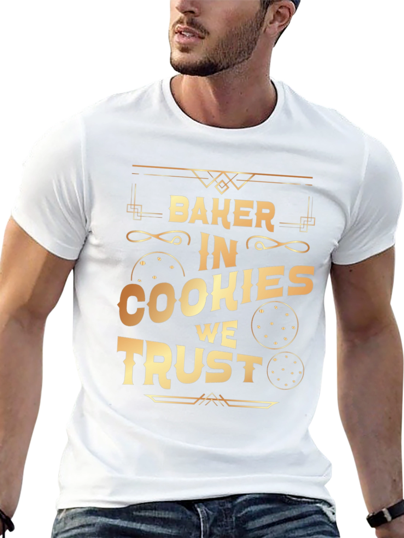 Baker In Cookies We Trust T-Shirt