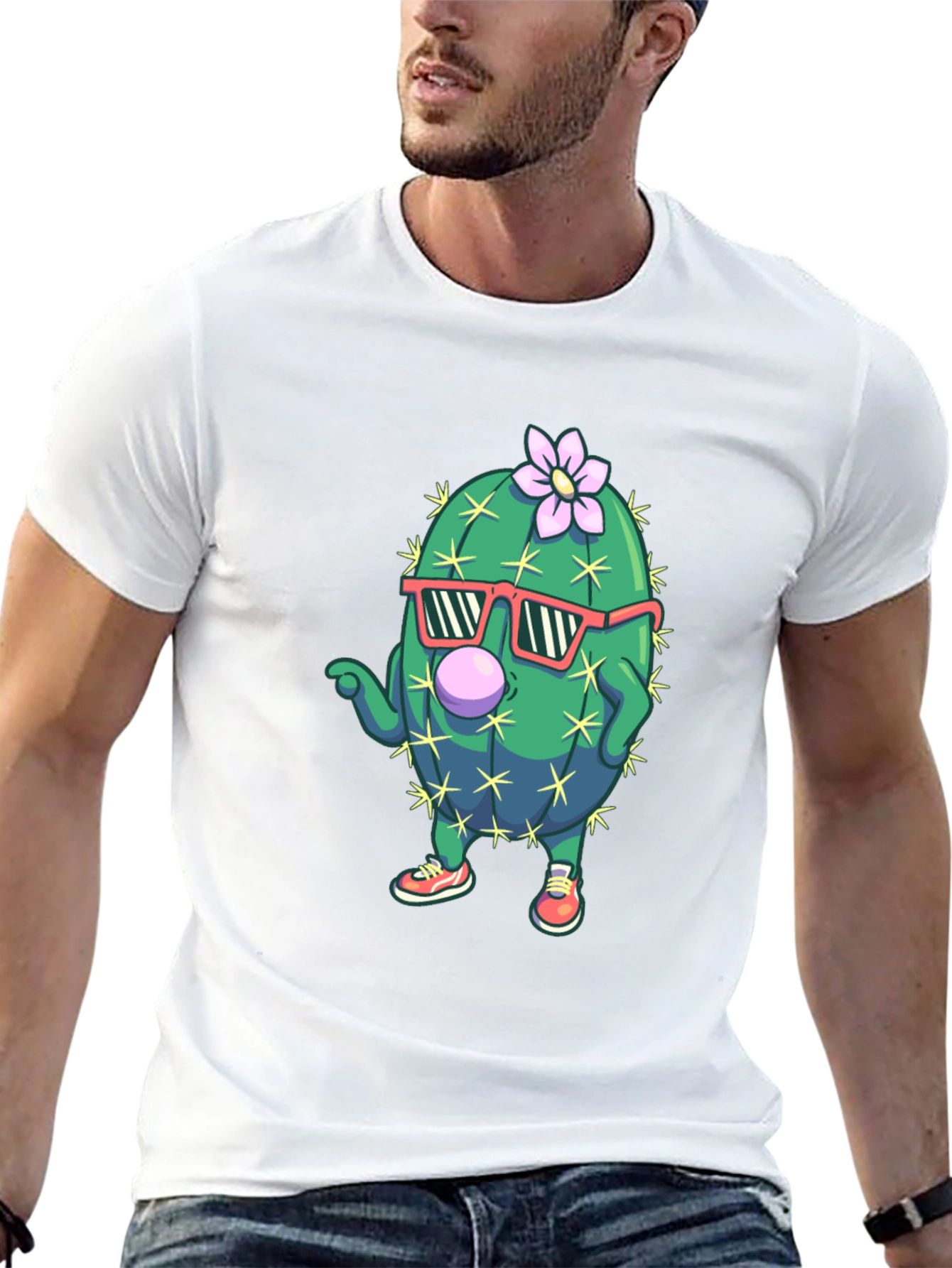 Cool Cactus T-Shirt - Funny Plant Graphic Tee