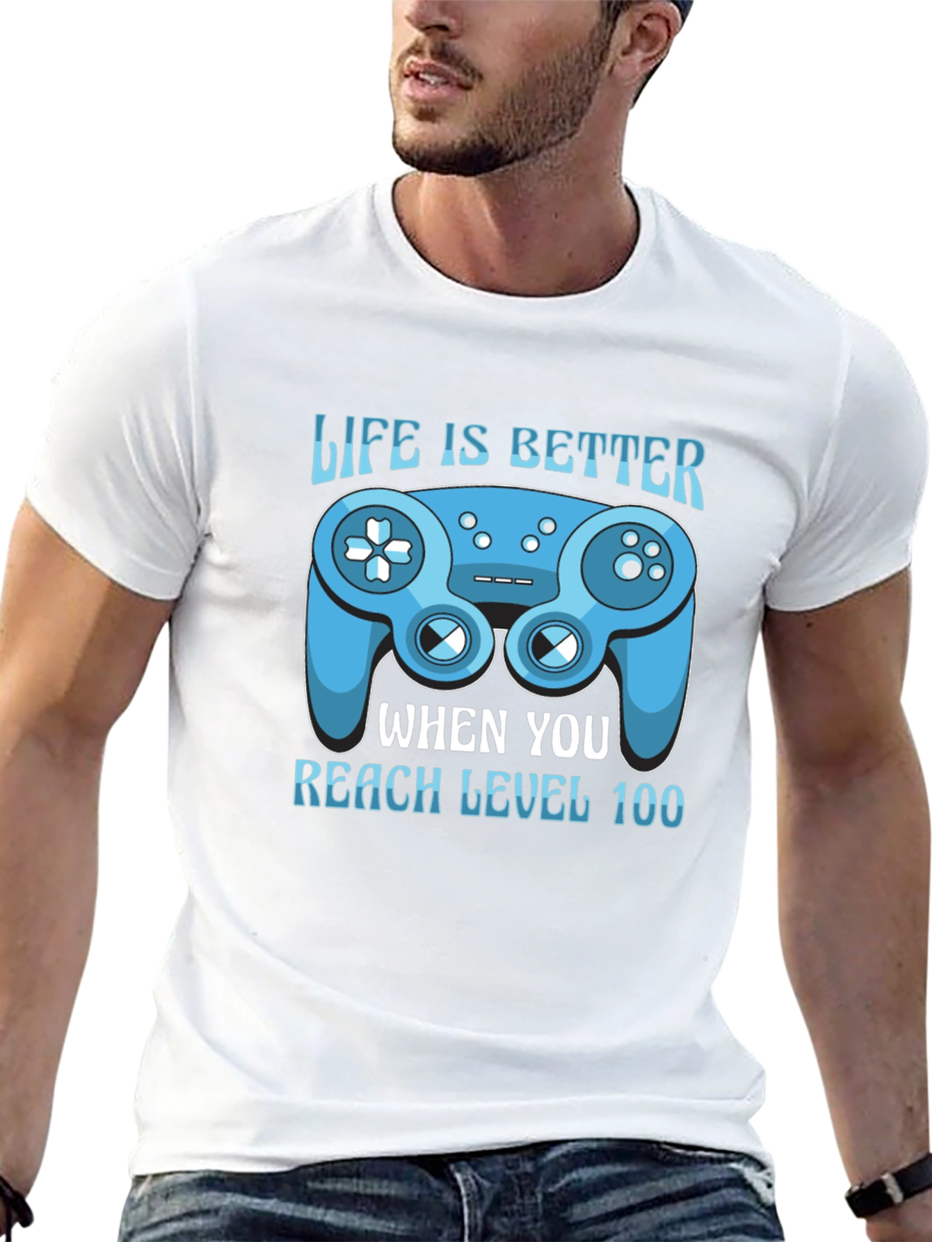 Life is Better Level 100 Gaming T-Shirt