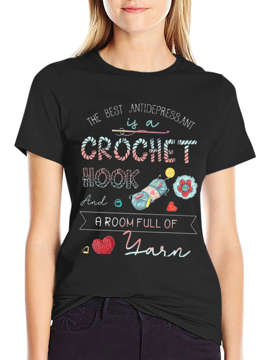 Crochet Antidepressant T-Shirt