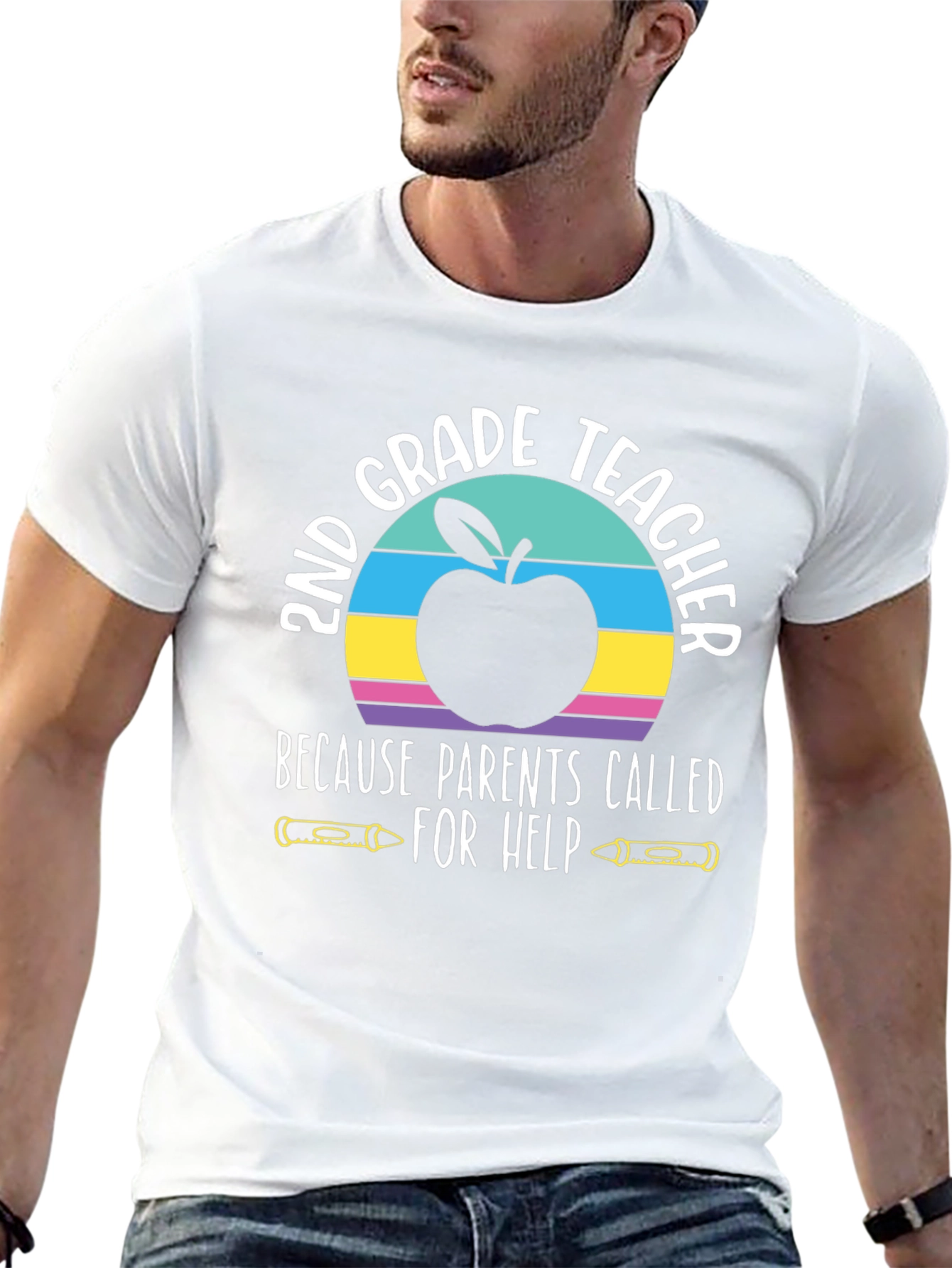 2nd Grade Teacher Graphic Tee
