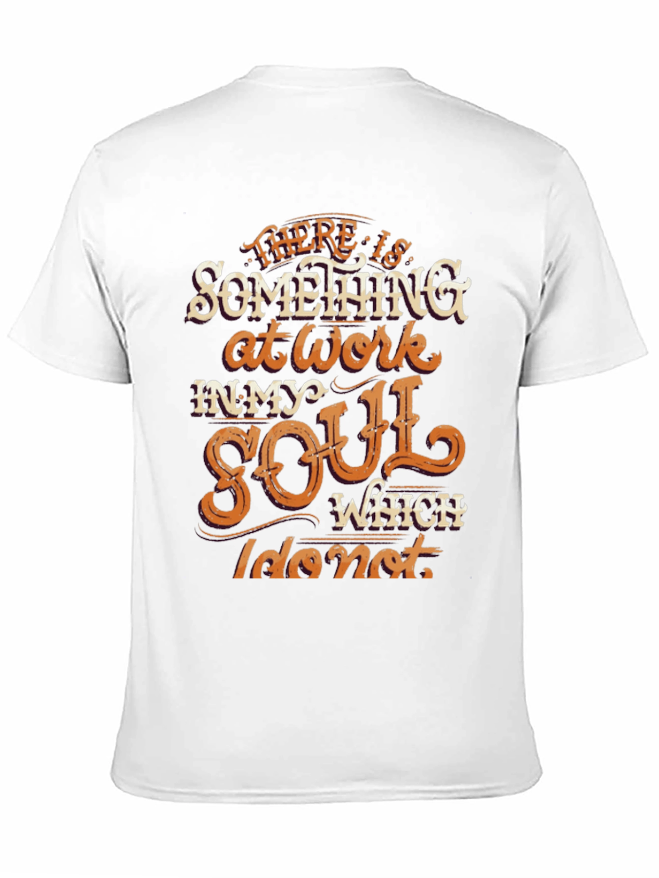 Soulful Graphic Tee - Inspiring Message T-Shirt