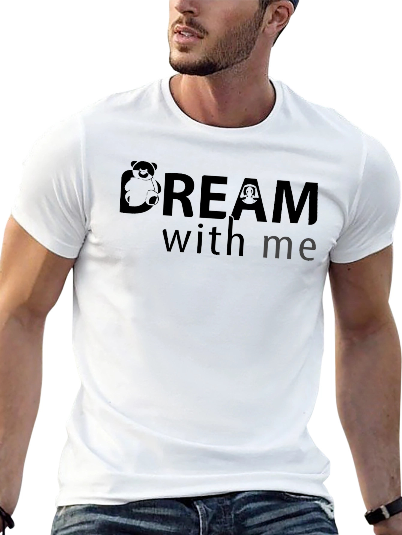Dream With Me Graphic T-Shirt - Soft Cotton Blend