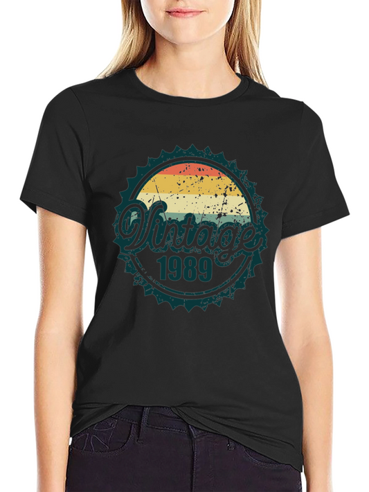 Vintage 1989 T-Shirt - Retro Birthday Gift