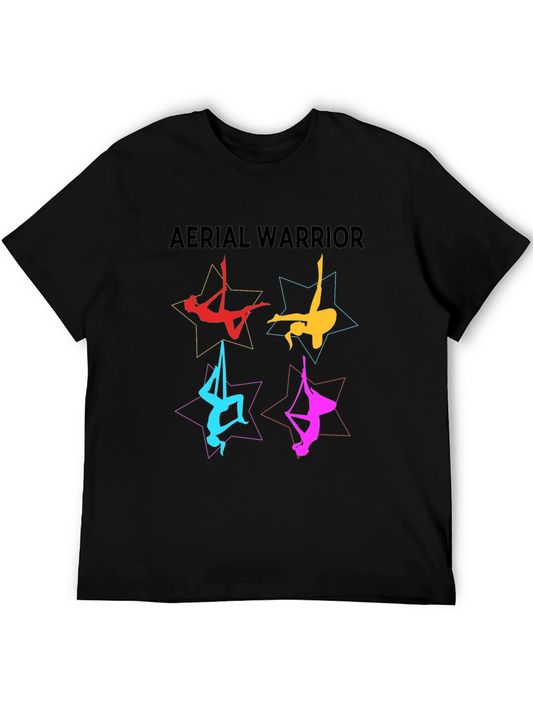 Aerial Warrior T-Shirt - Stylish Acrobatics Design