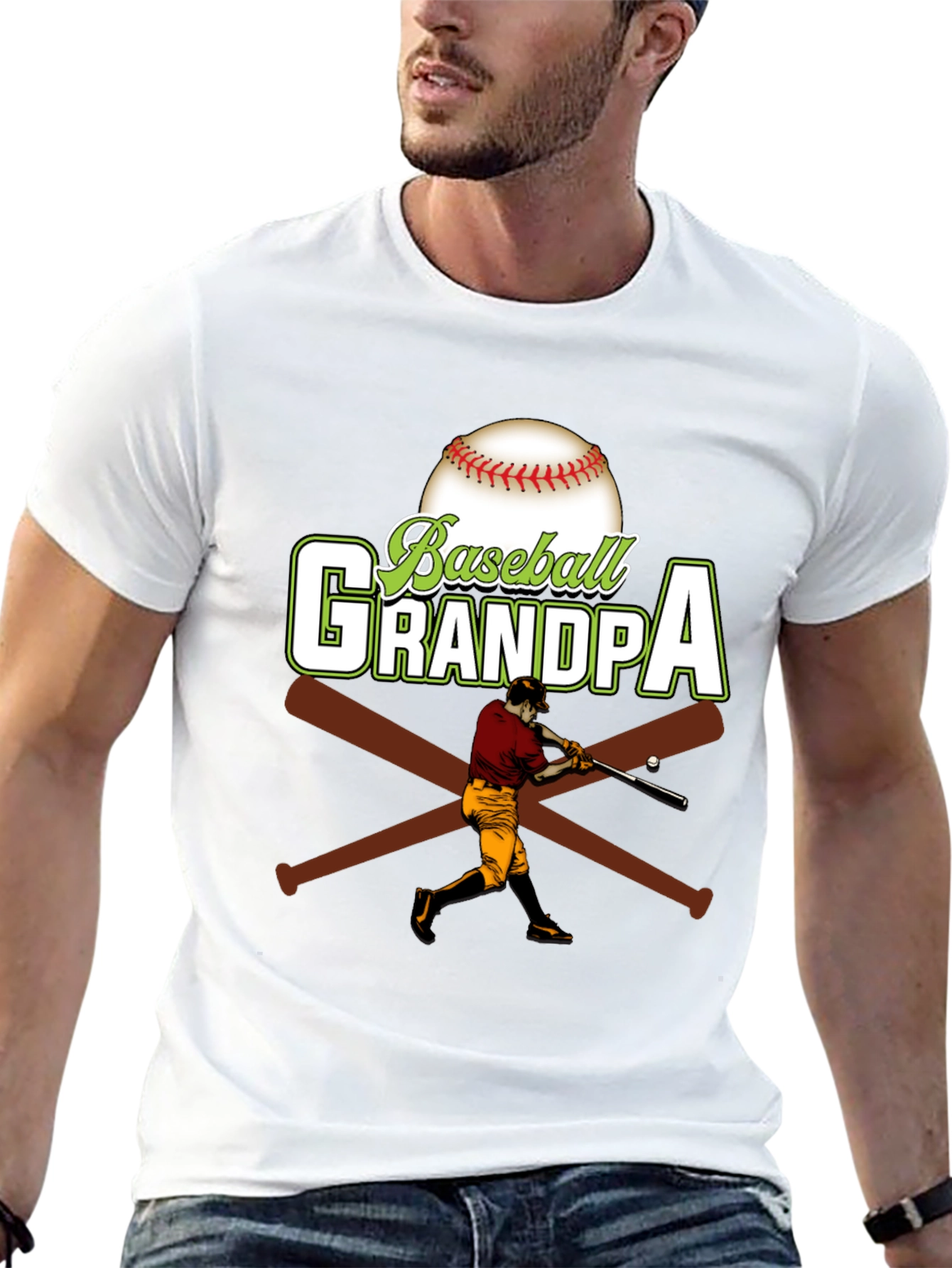 Baseball Grandpa T-Shirt