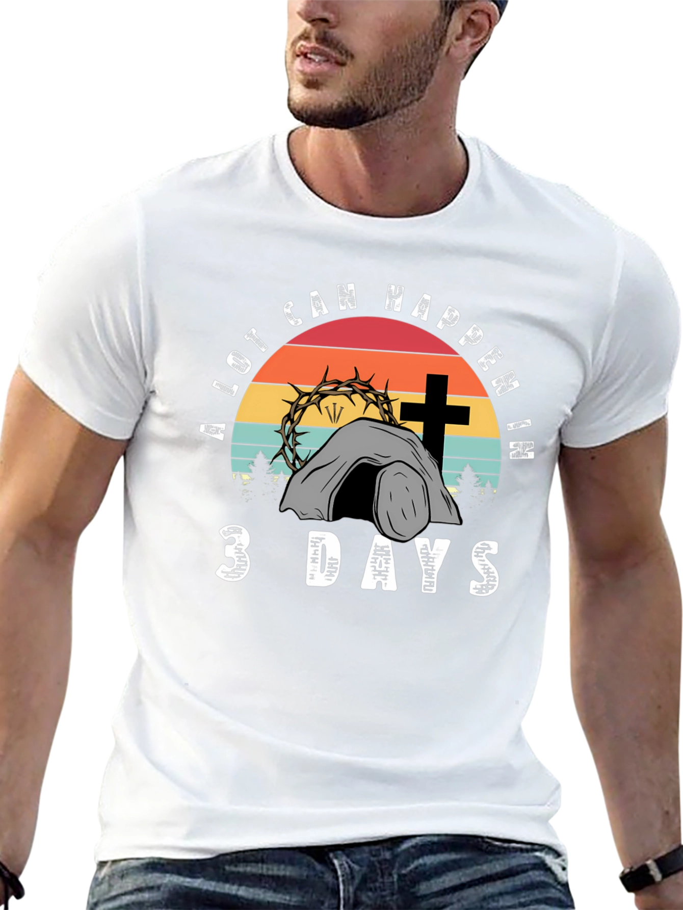 A Lot Can Happen in 3 Days Easter T-Shirt