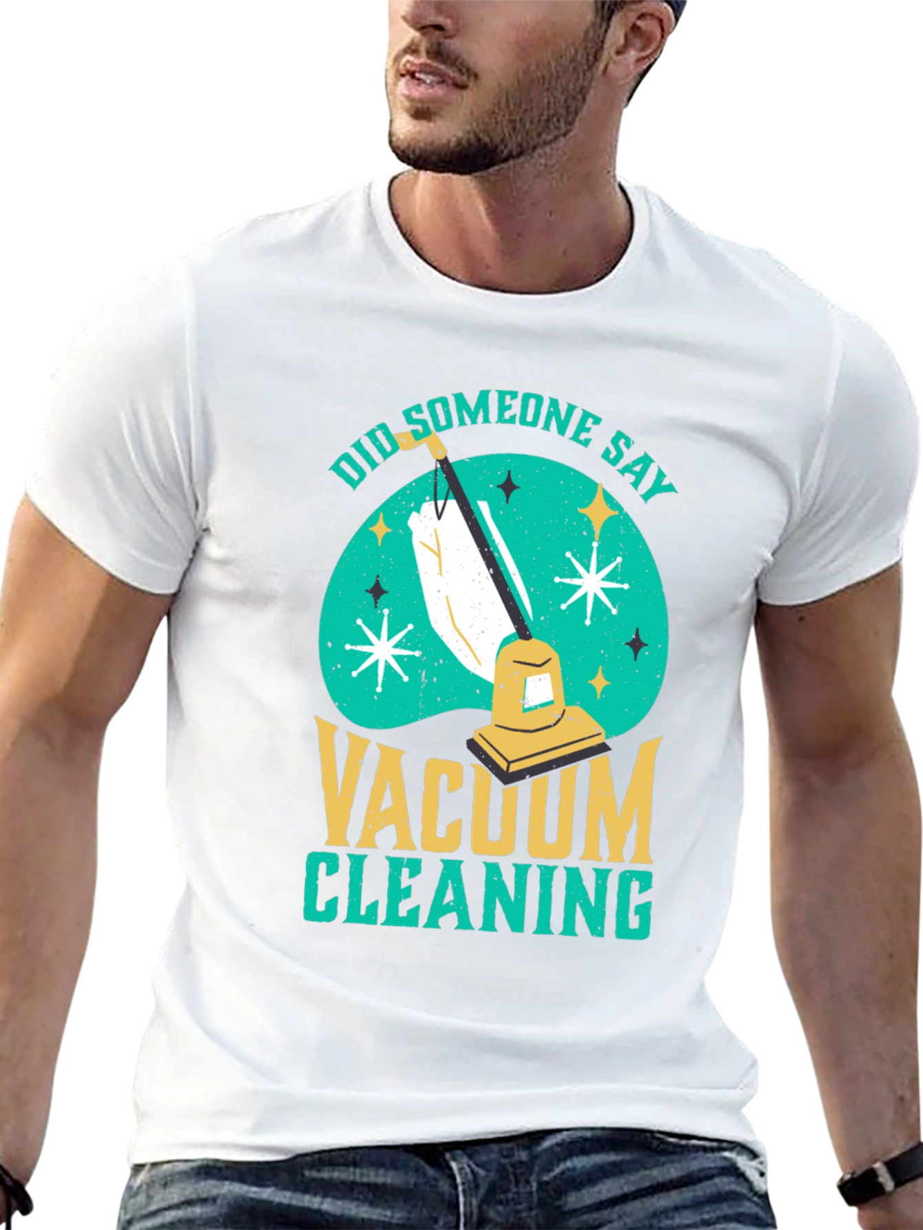 Funny Vacuum Cleaning T-Shirt