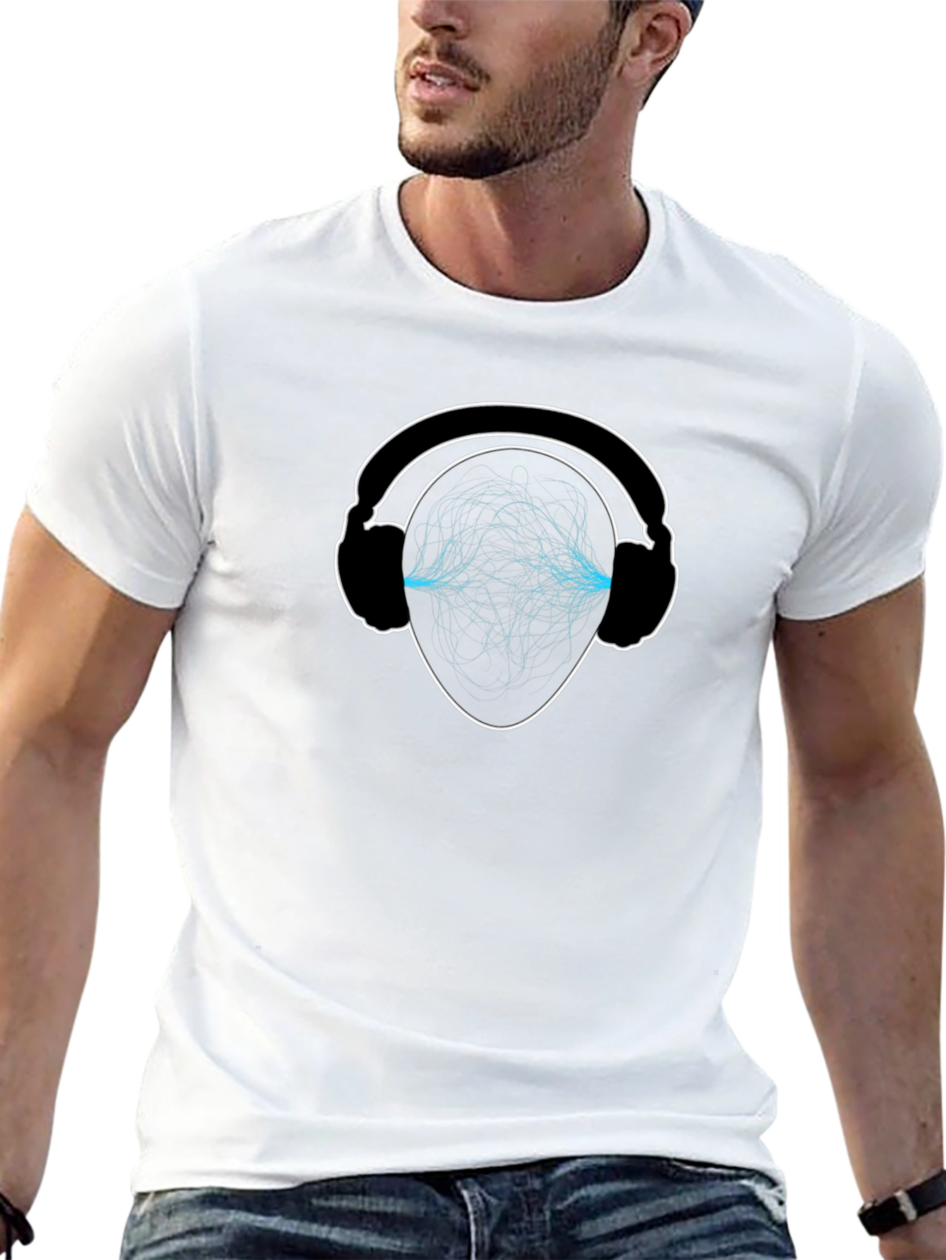 Headphone Mind Graphic T-Shirt