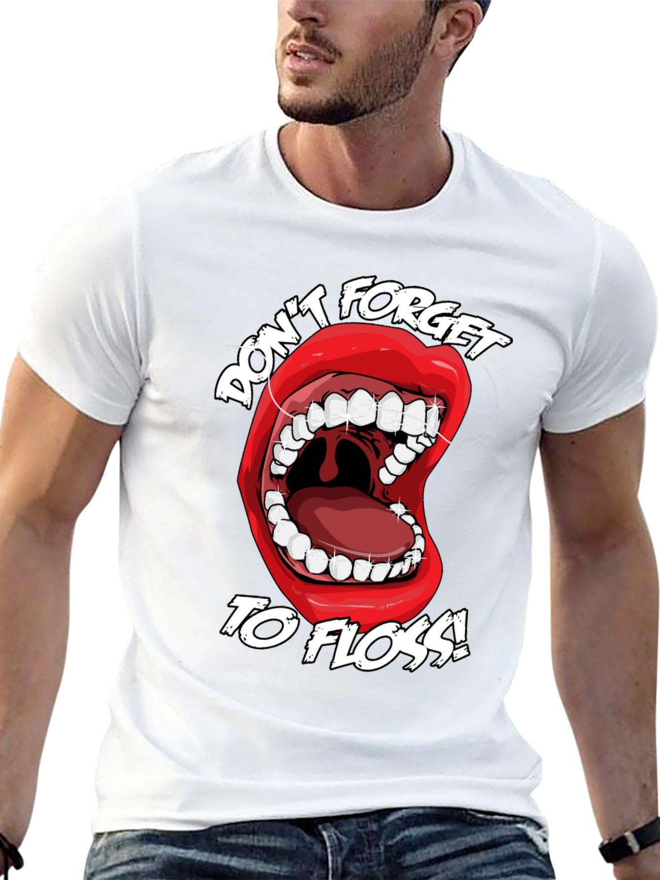 Dont Forget to Floss! Graphic Tee