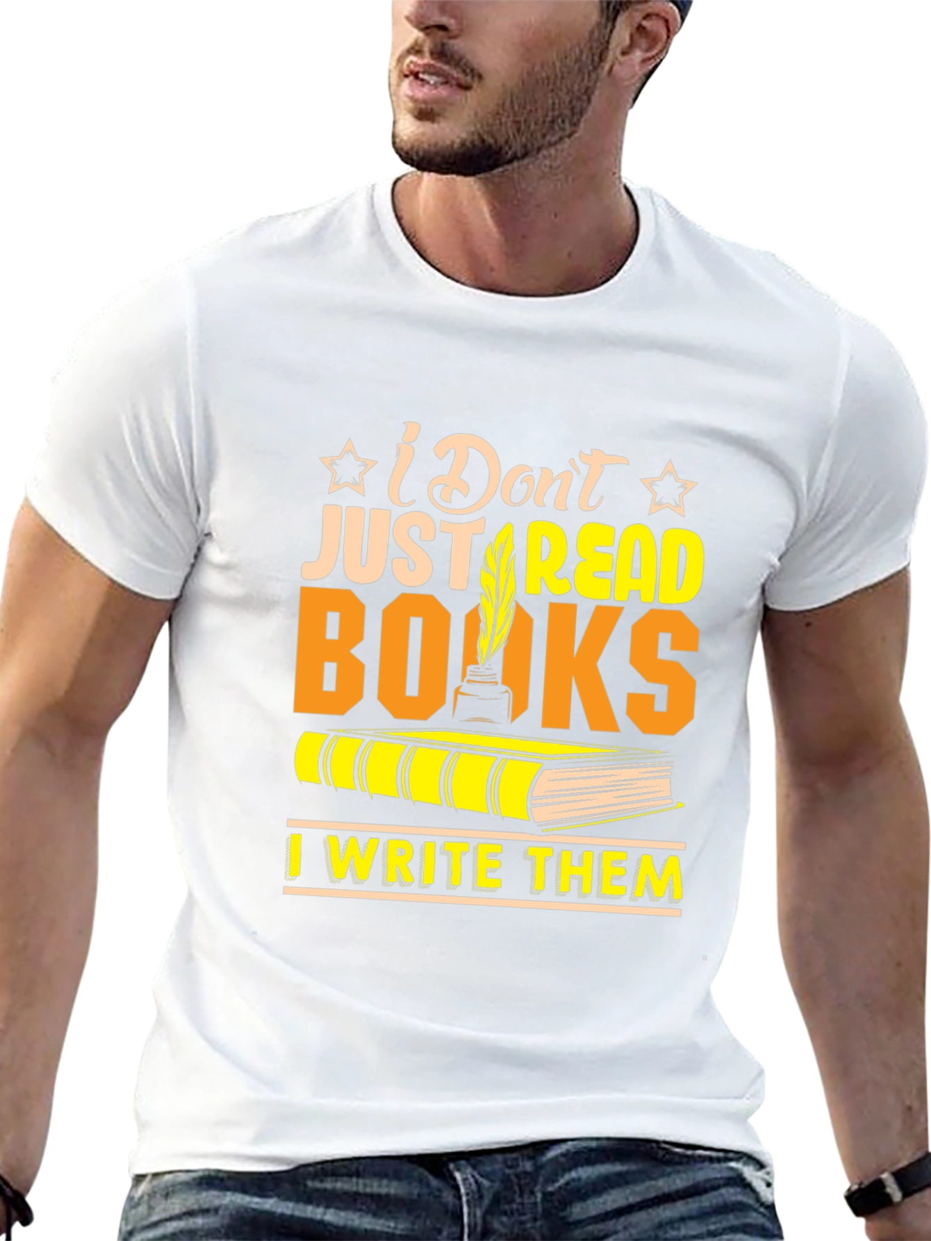 I Dont Just Read Books T-Shirt
