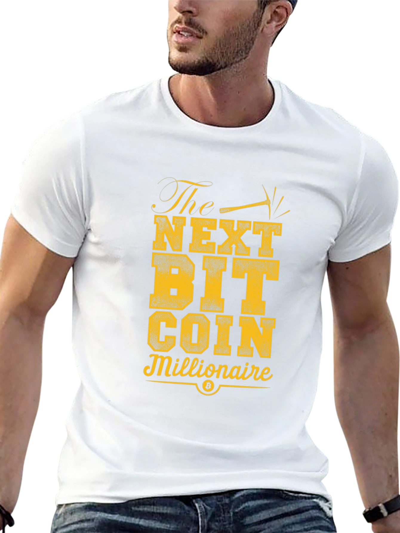 The Next Bitcoin Millionaire Black T-Shirt