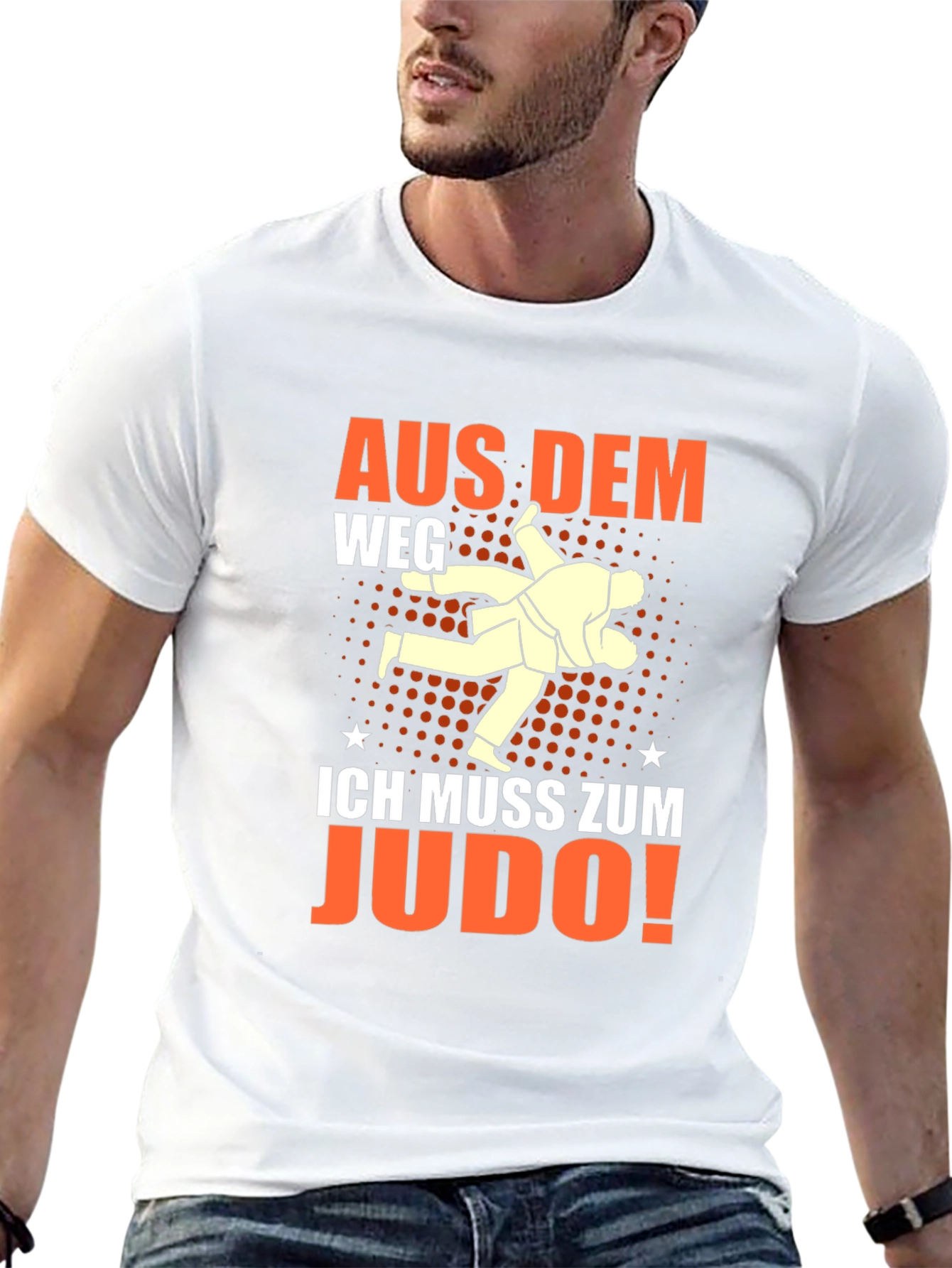Judo T-Shirt - Aus Dem Weg! Judo!