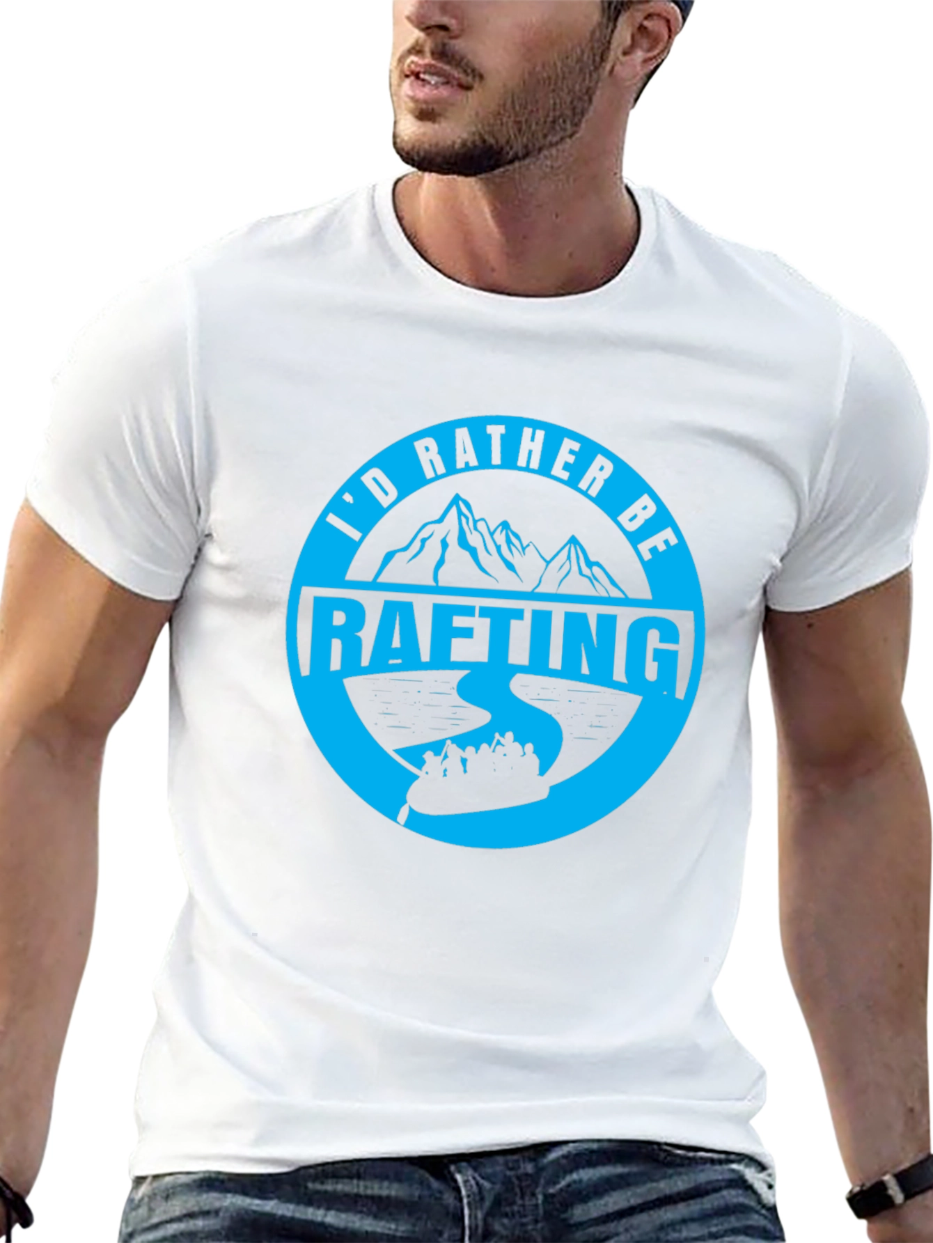 Id Rather Be Rafting T-Shirt