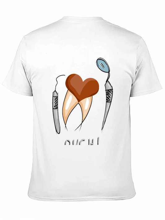 Ouch! Dental Humor Graphic Tee - Black