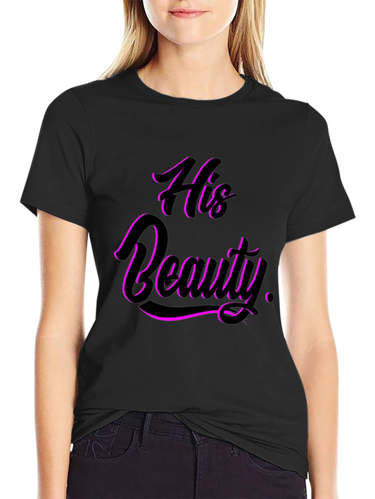 His Beauty Graphic Tee - Black Unisex