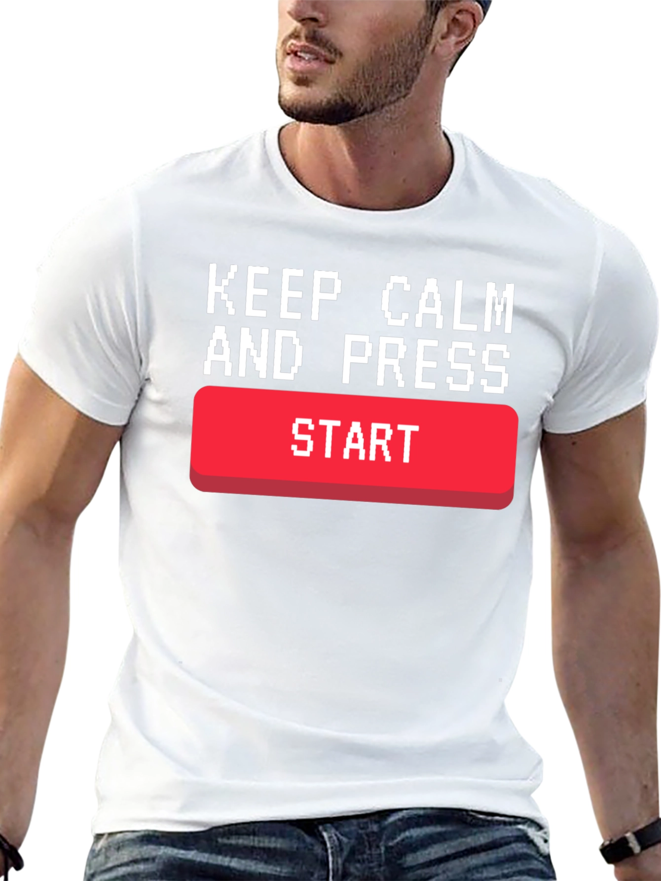 Keep Calm & Press Start T-Shirt