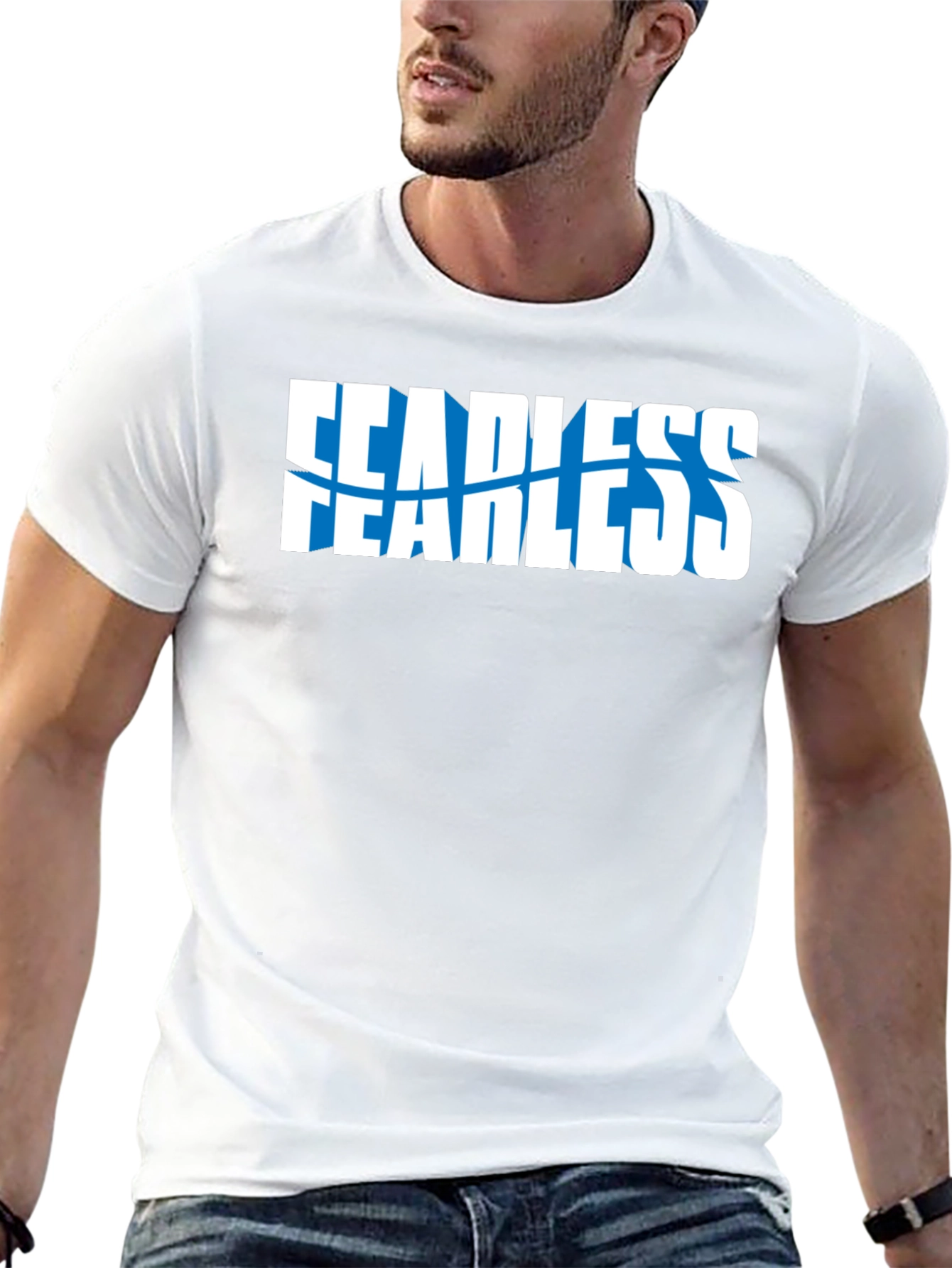 Fearless Graphic Tee - Mens Black T-Shirt