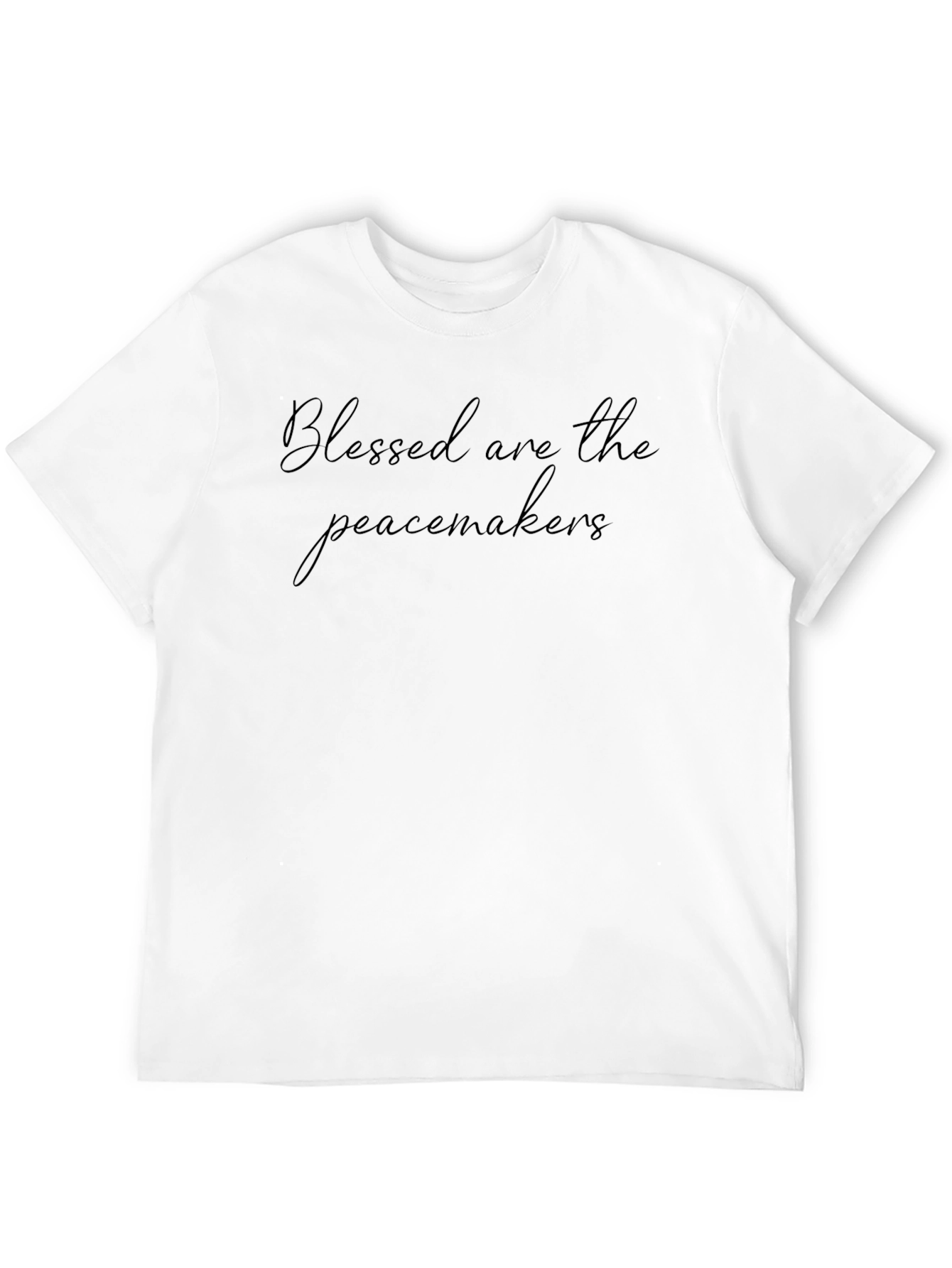 Blessed are the Peacemakers Black T-Shirt
