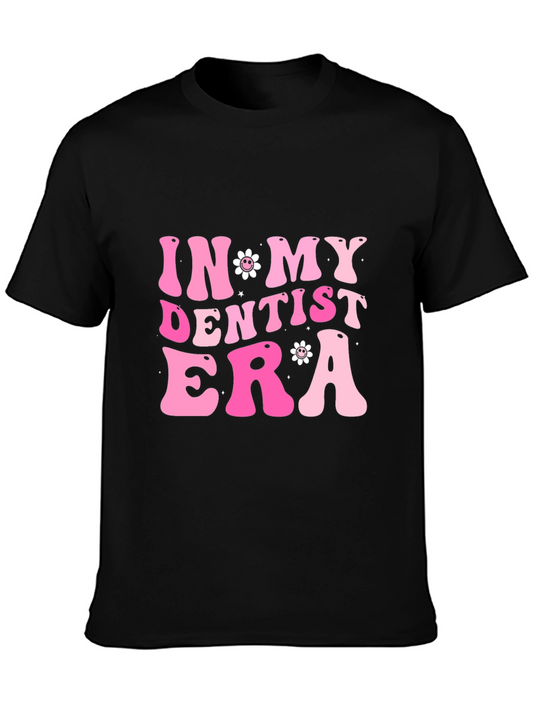 In My Dentist Era T-Shirt Trendy Pink Tee