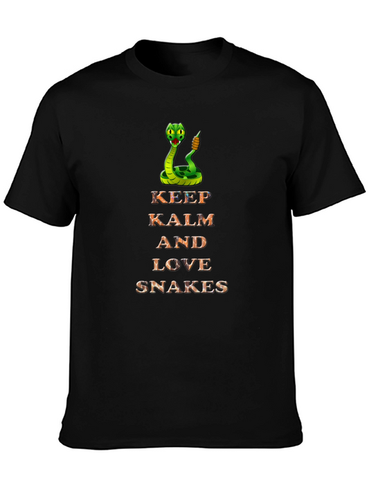 Keep Calm and Love Snakes T-Shirt