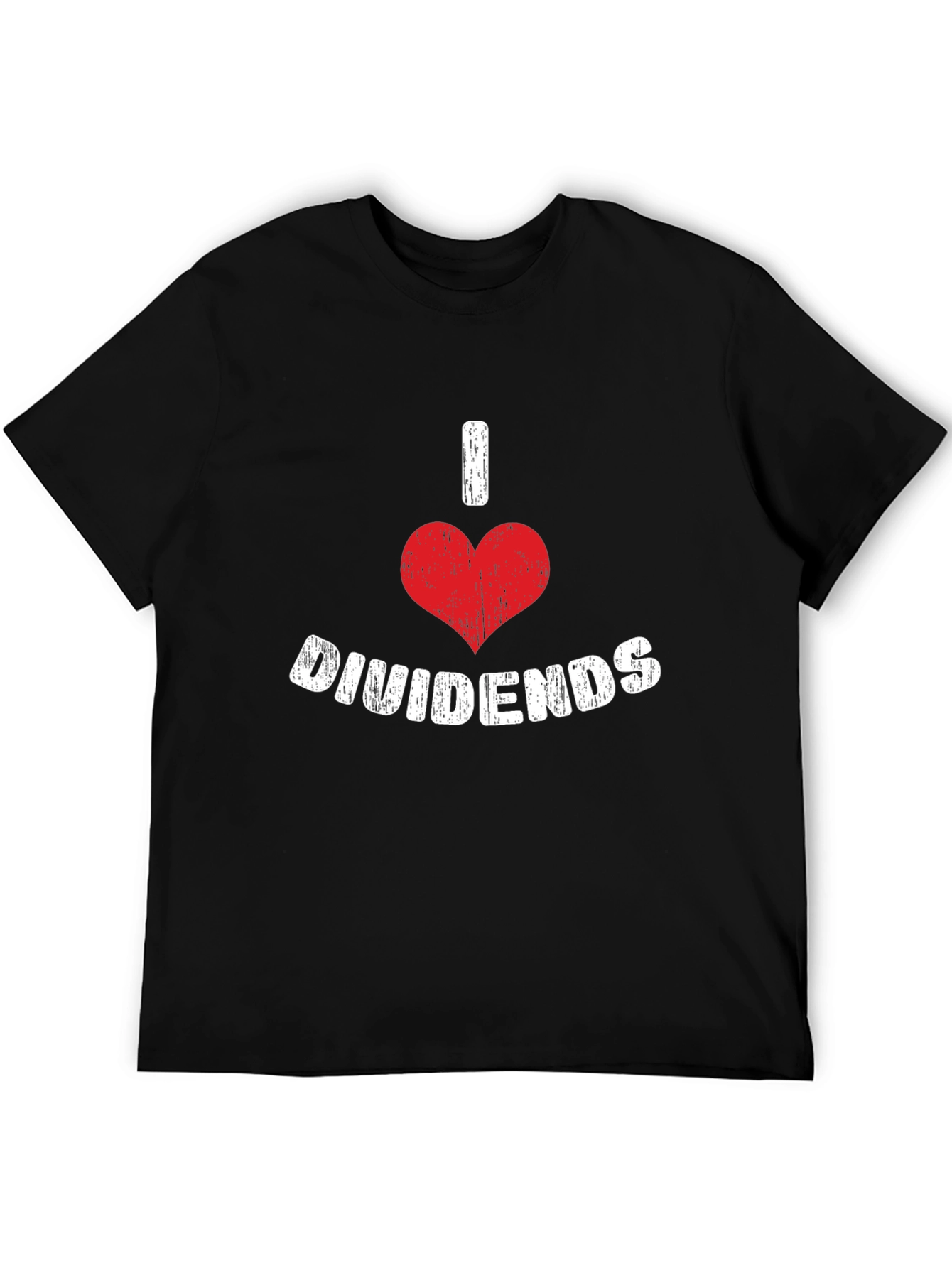 I Heart Dividends Graphic Tee - Investor Gift