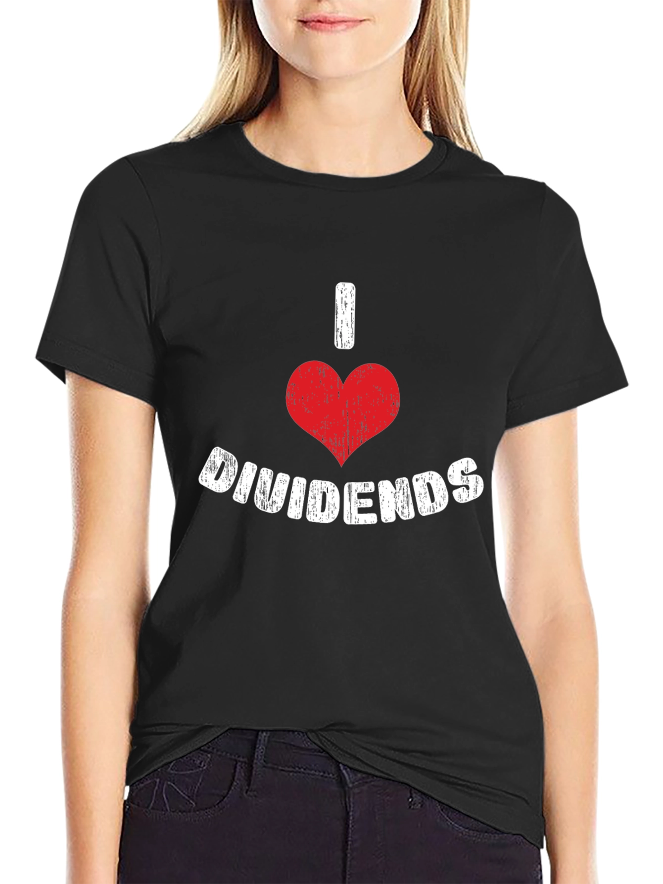I Heart Dividends Graphic Tee - Investor Gift