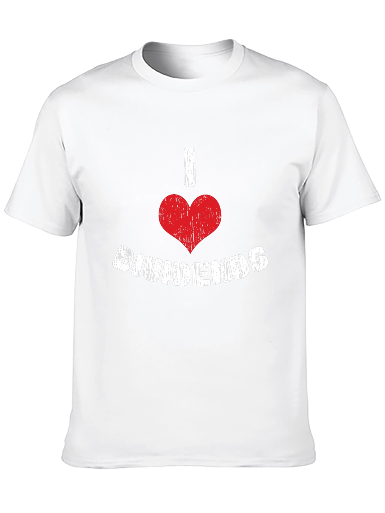 I Heart Dividends Graphic Tee - Investor Gift