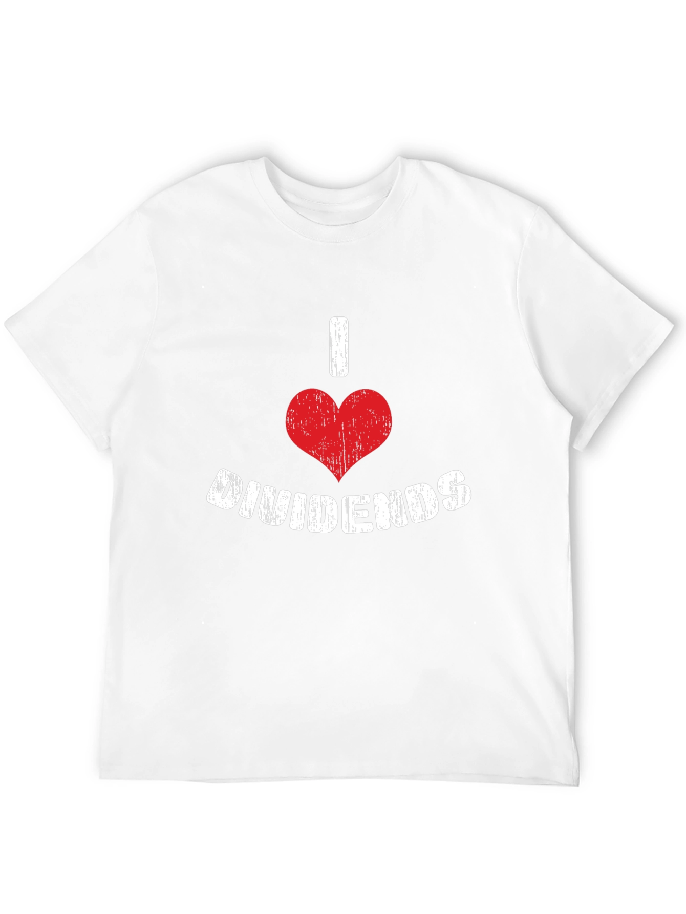 I Heart Dividends Graphic Tee - Investor Gift