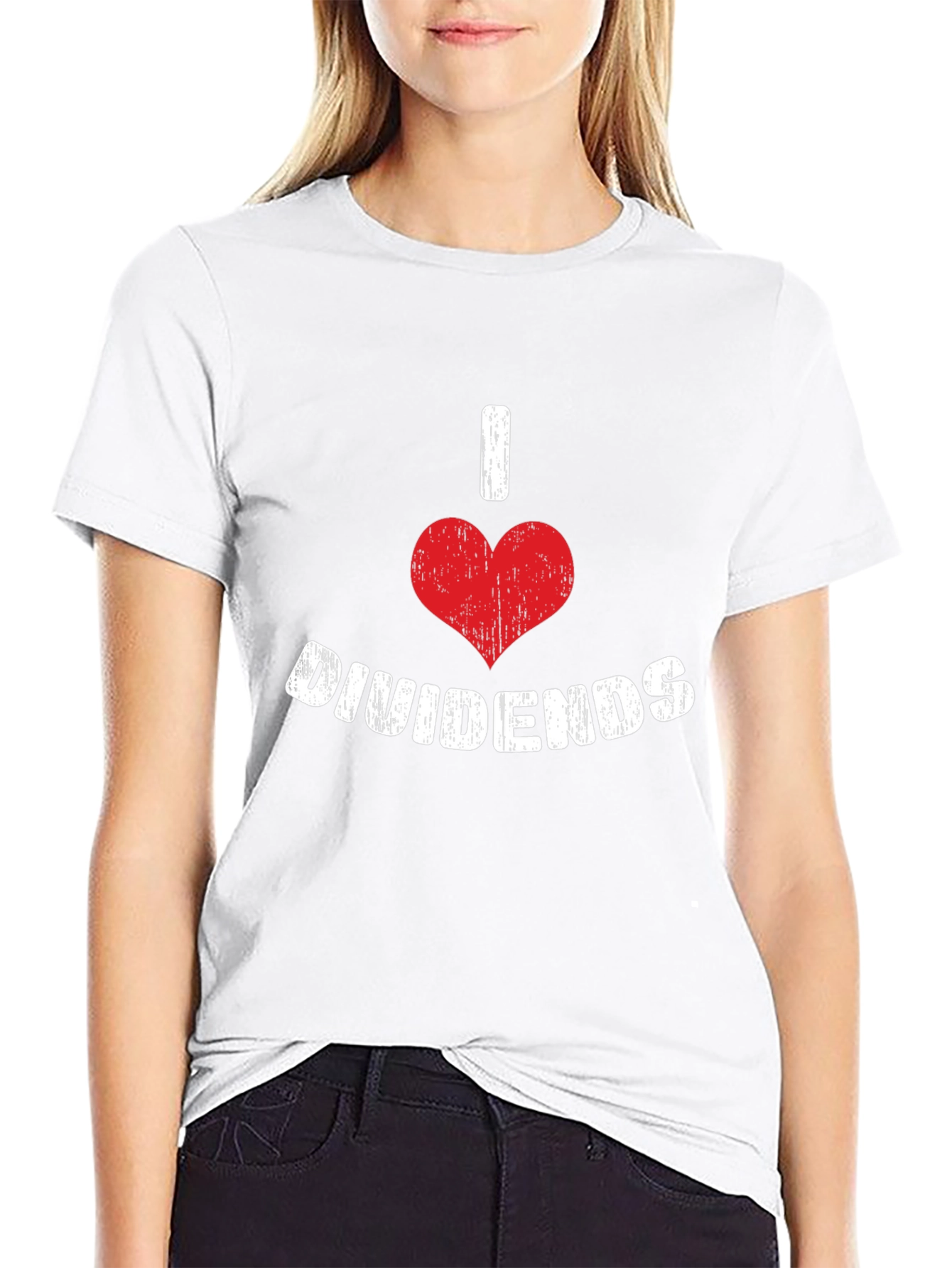 I Heart Dividends Graphic Tee - Investor Gift