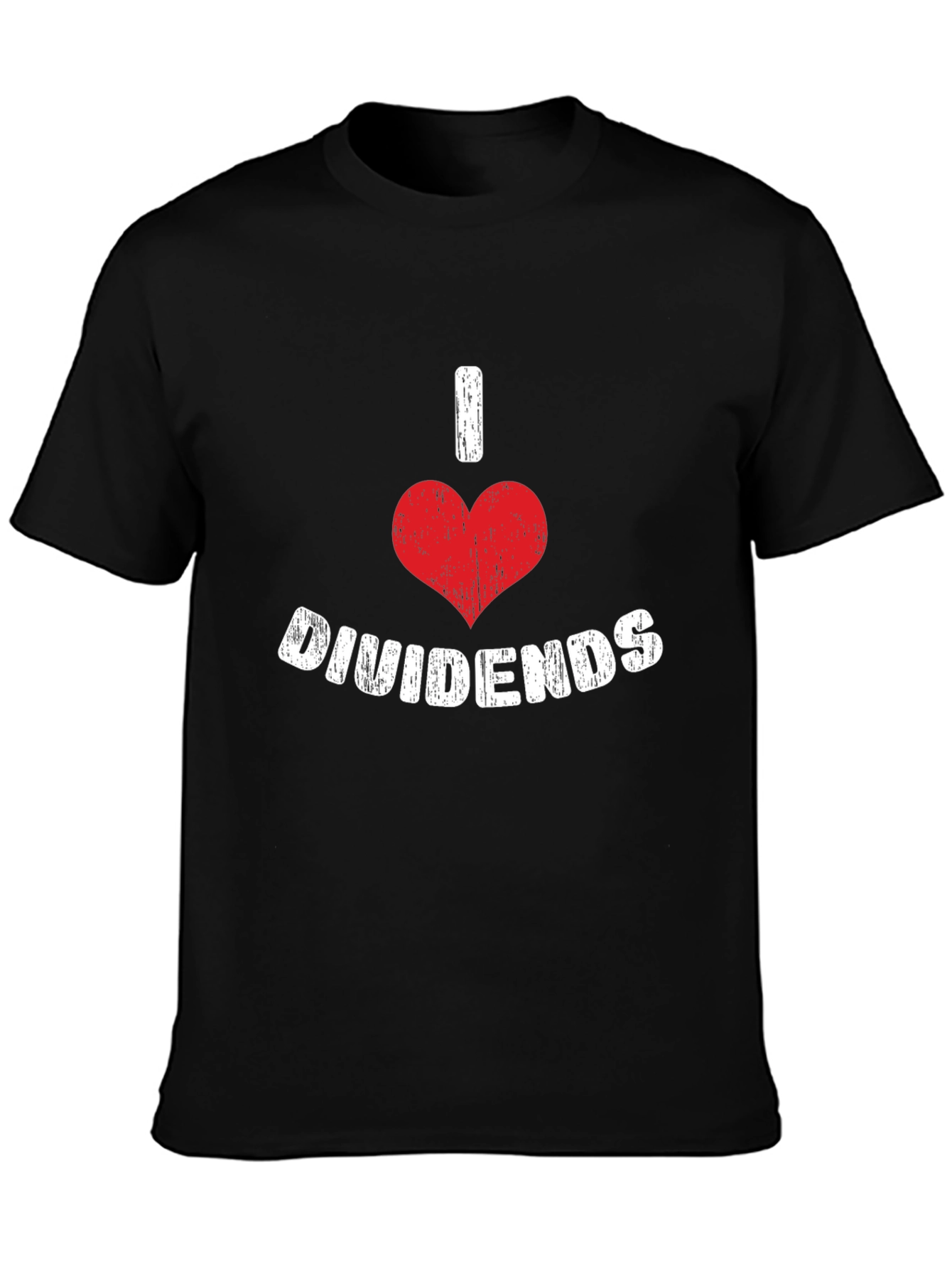 I Heart Dividends Graphic Tee - Investor Gift