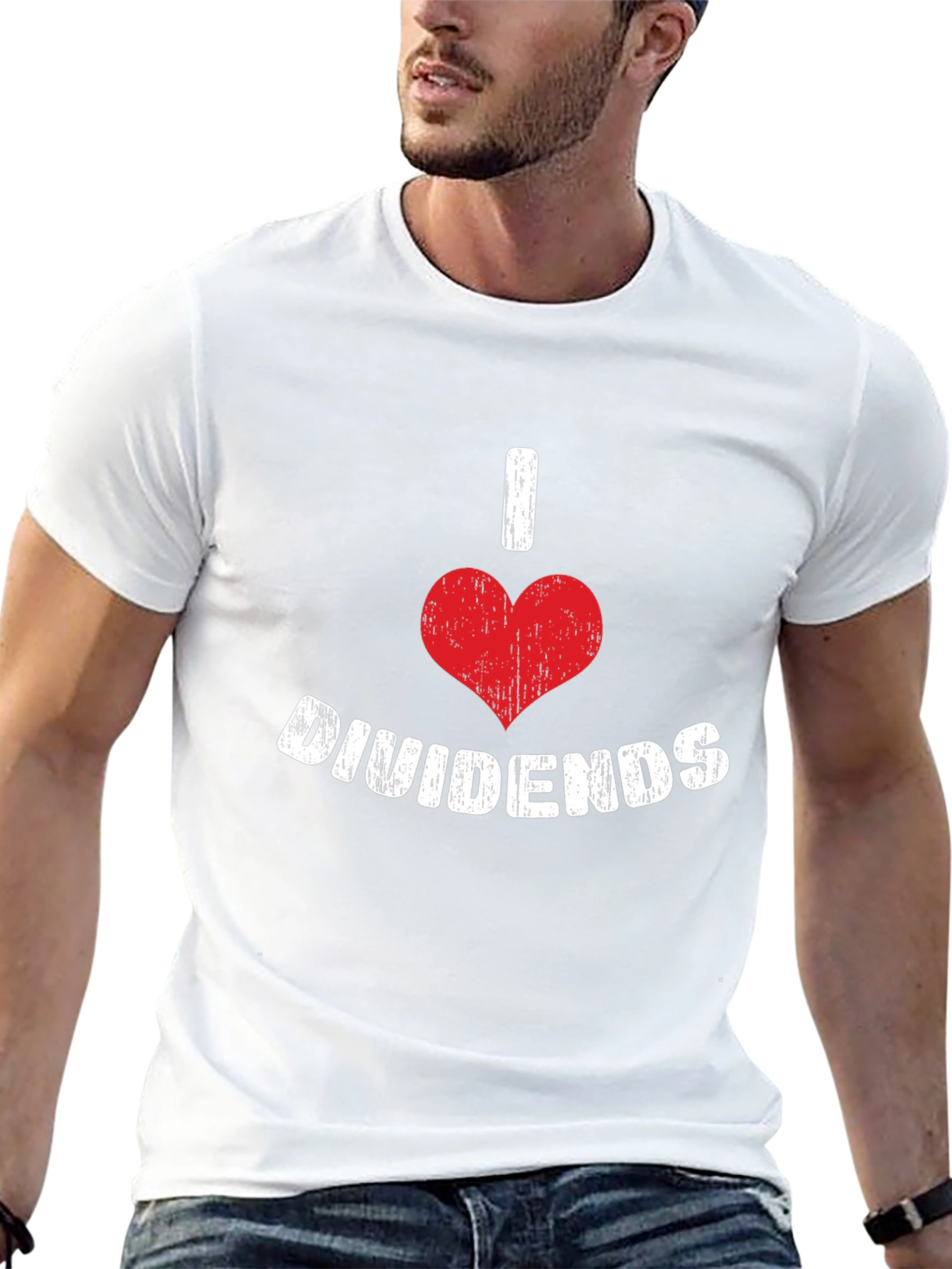 I Heart Dividends Graphic Tee - Investor Gift