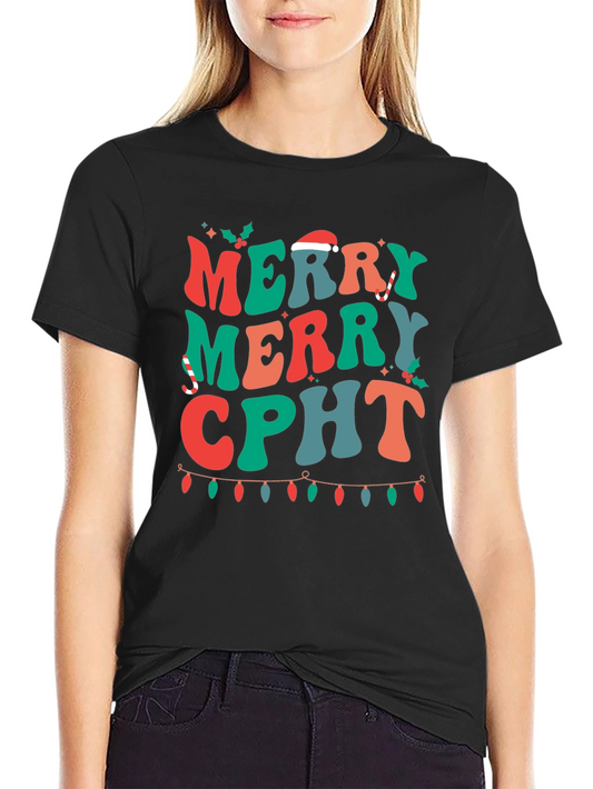 Merry CPhT Christmas T-Shirt