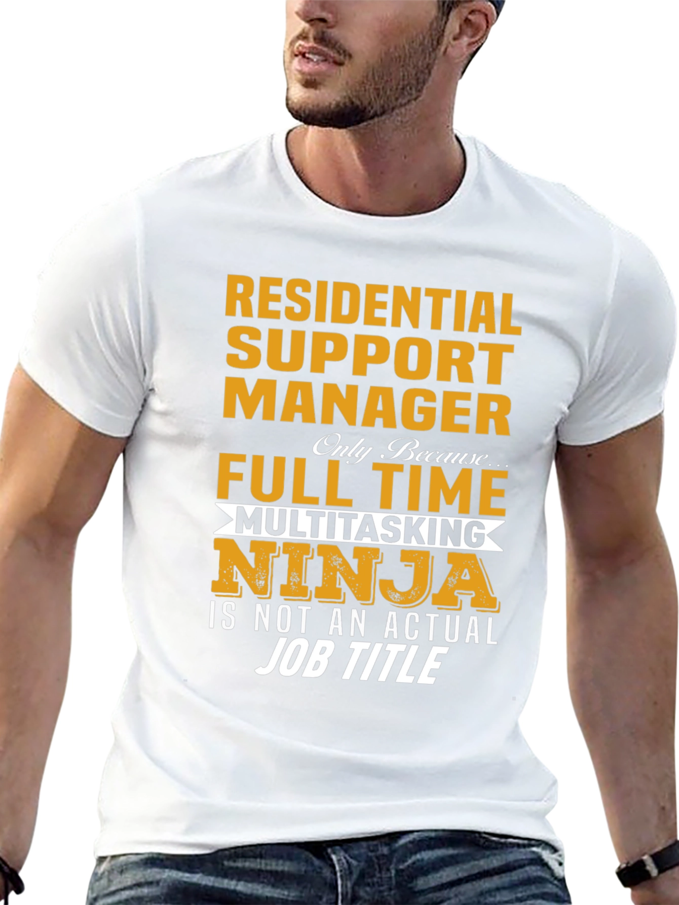 Residential Support Manager Ninja T-Shirt