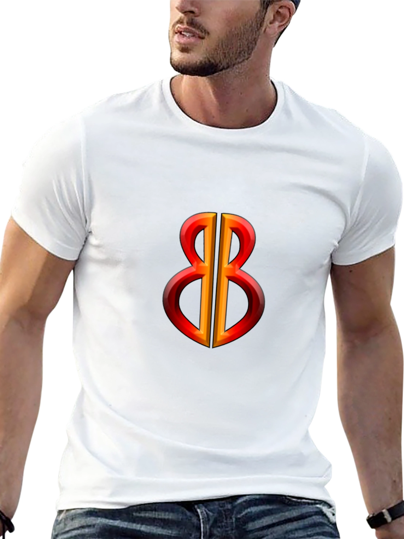 Bold Symbol Graphic Tee - Black