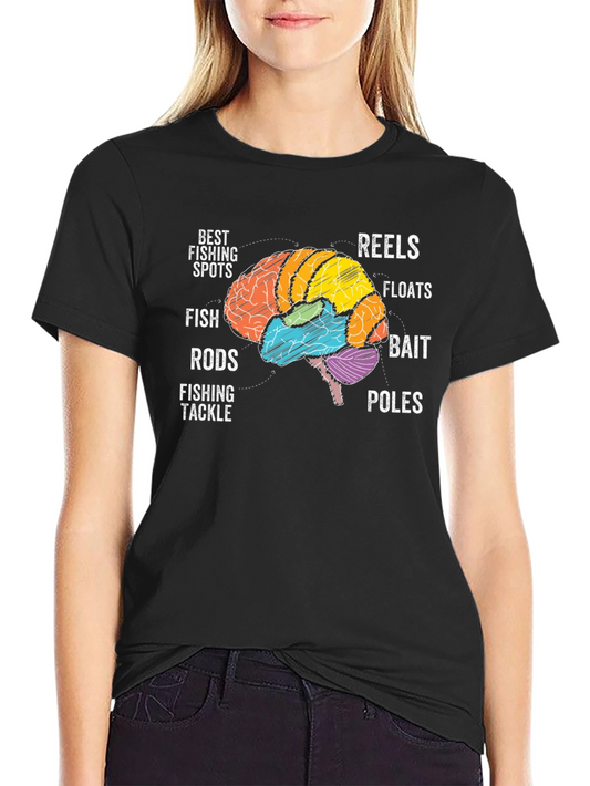 Fishing Brain T-Shirt - Anglers Mindset Tee