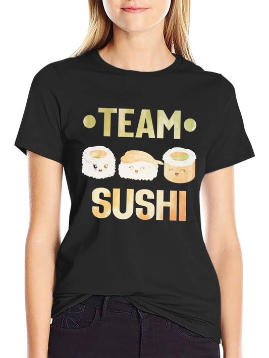Team Sushi Graphic T-Shirt - Funny Sushi Lover Tee
