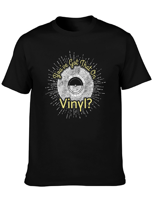 Retro Vinyl Record T-Shirt
