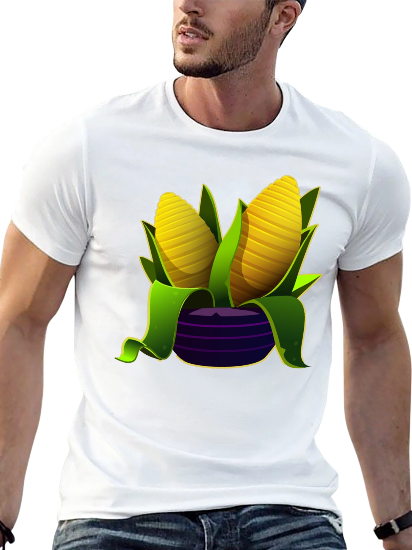 Corn on the Cob Graphic T-Shirt