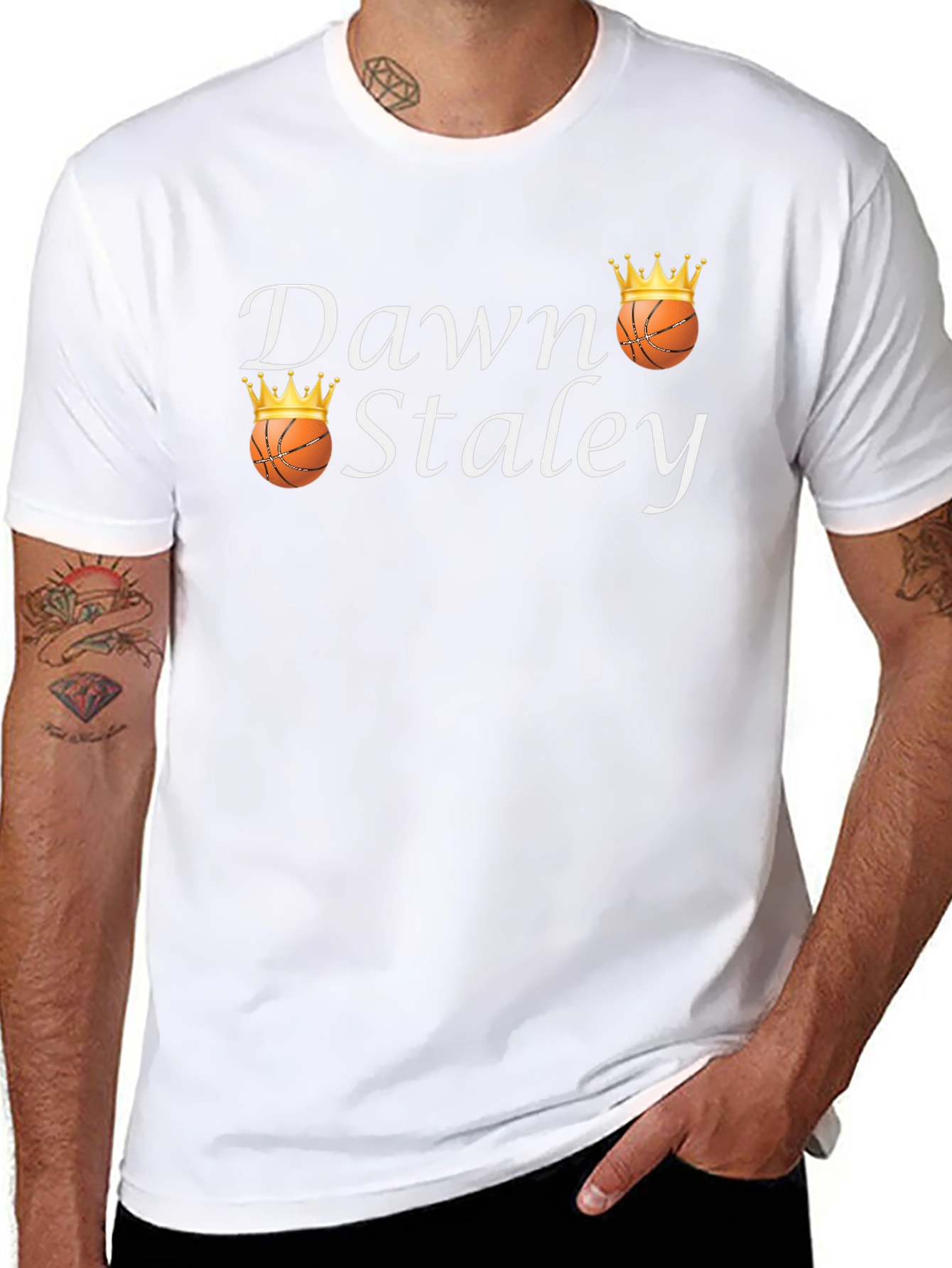 Dawn Staley Basketball Crown Graphic Tee