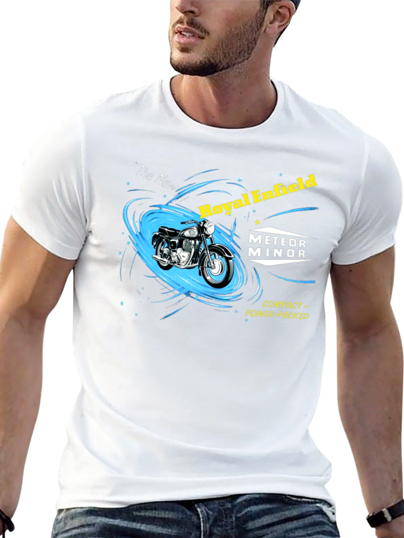 Royal Enfield Meteor Minor Black T-Shirt