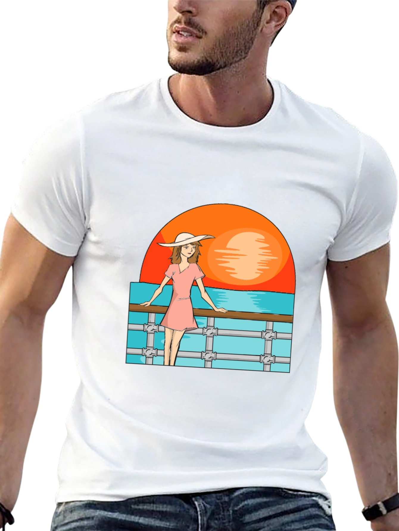 Sunset Cruise T-Shirt - Graphic Tee