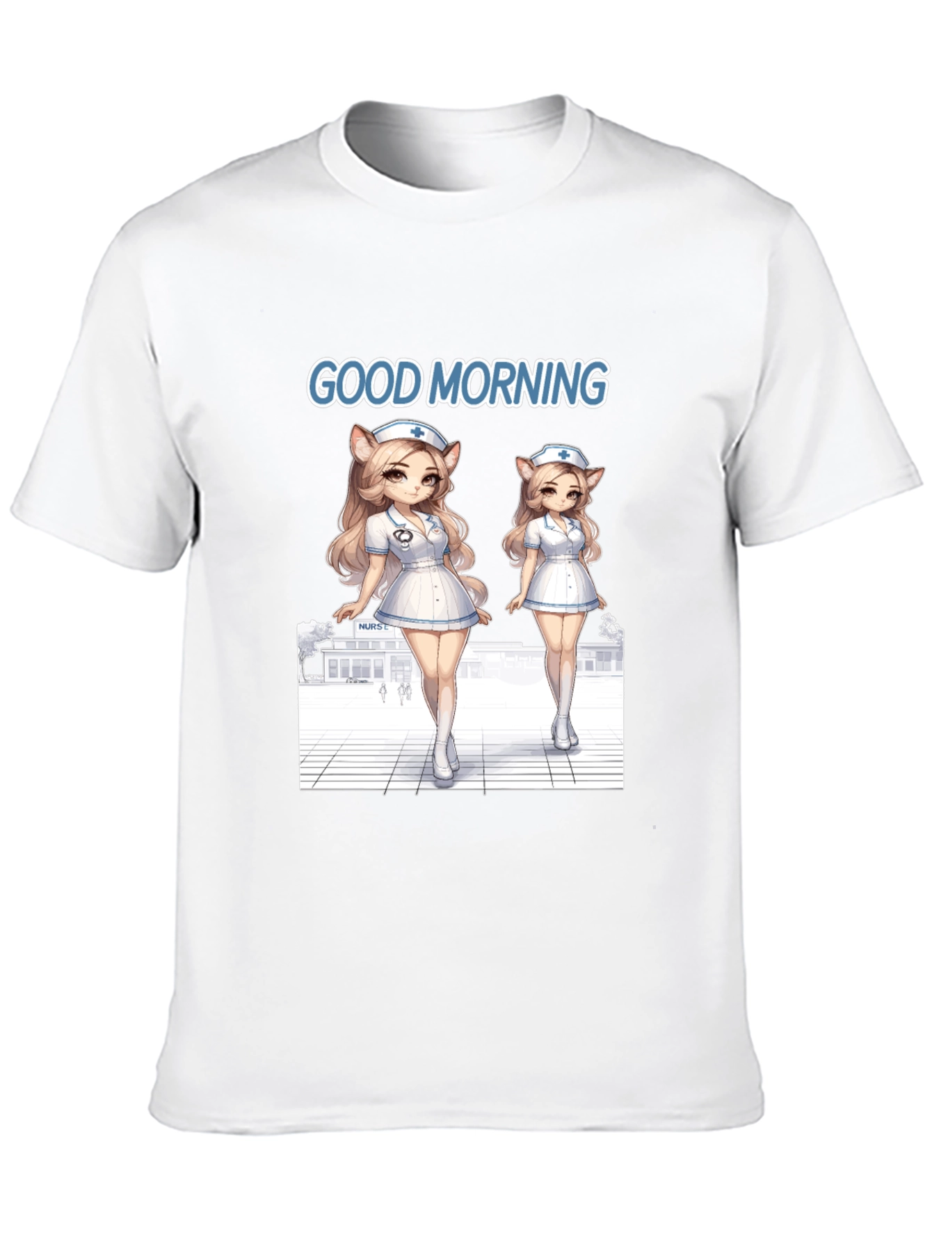 Good Morning Nurse Anime T-Shirt