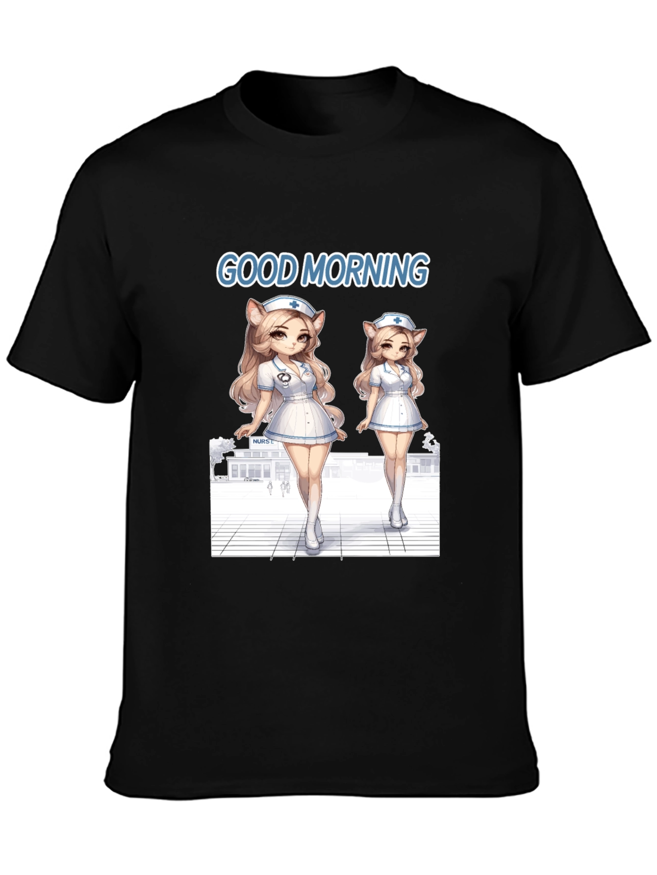 Good Morning Nurse Anime T-Shirt