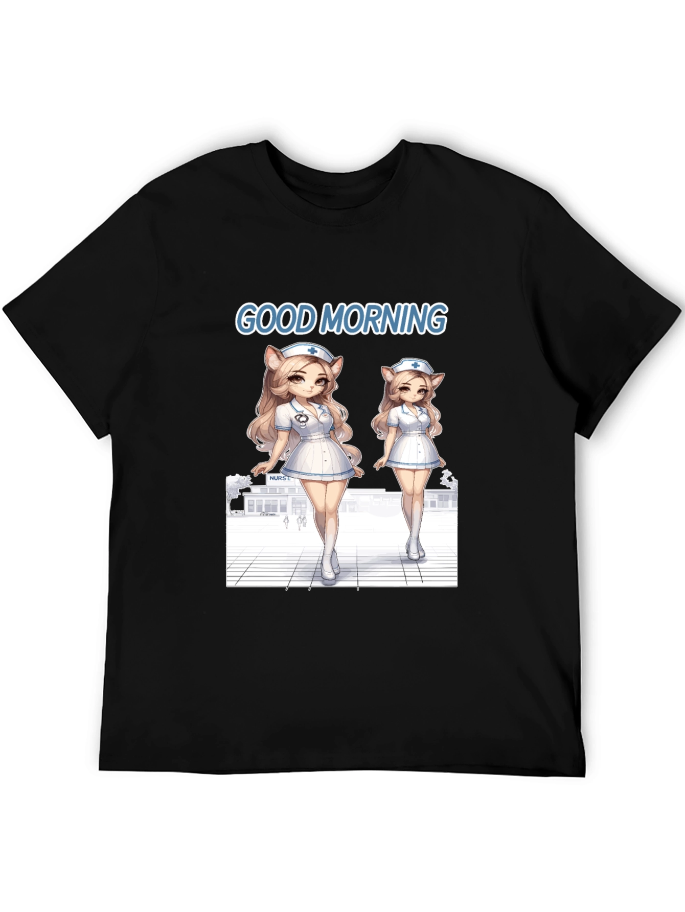 Good Morning Nurse Anime T-Shirt