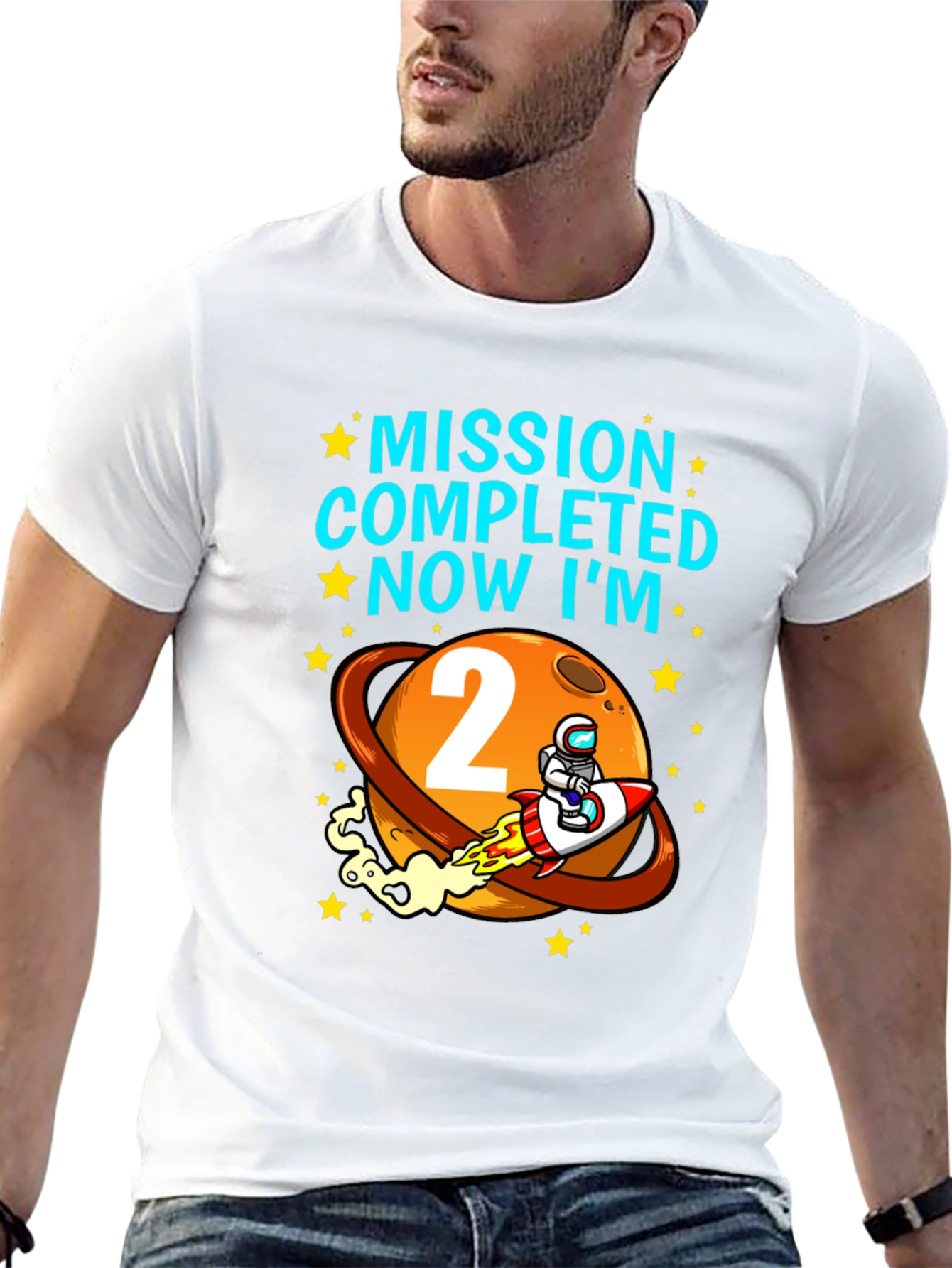Mission Complete 2nd Birthday T-Shirt