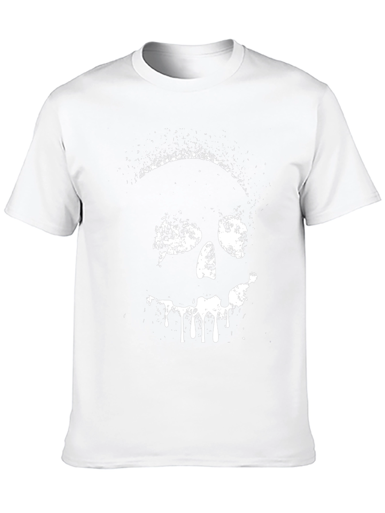 Skull Graphic Black T-Shirt - Edgy Style
