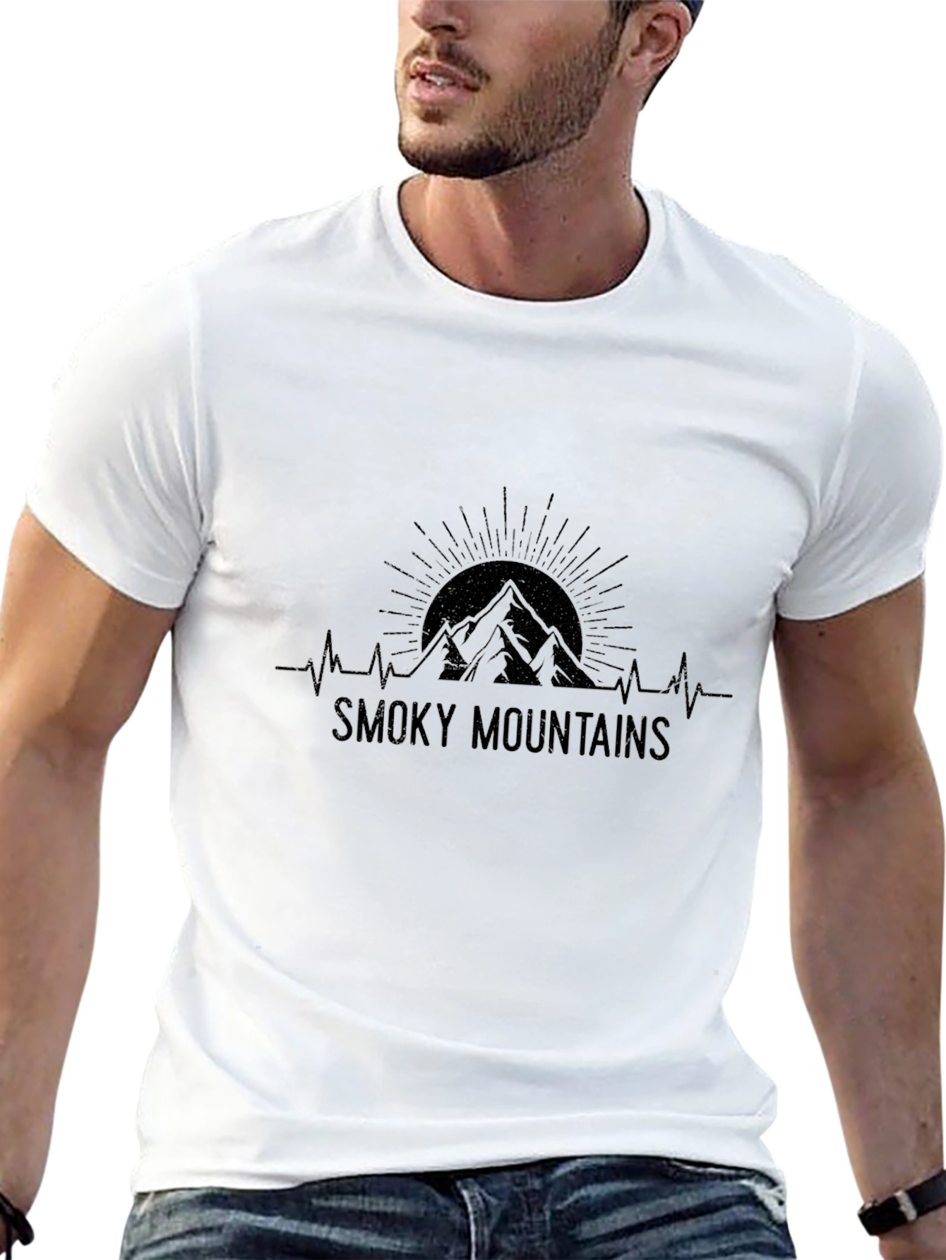 Smoky Mountains Graphic T-Shirt