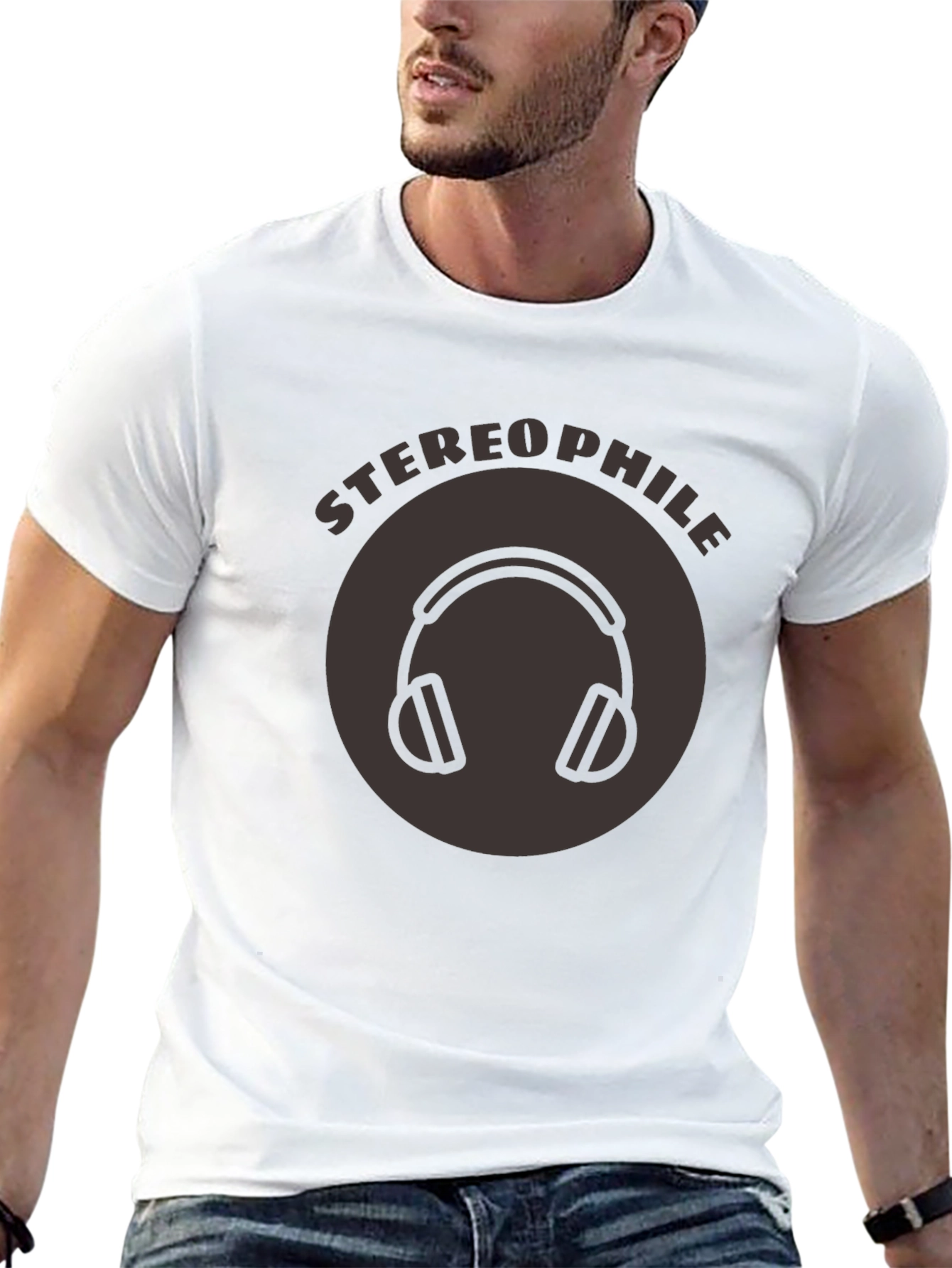 Stereophile Headphone Graphic Tee